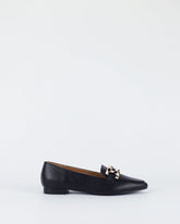 Acacia - Black leather loafer by BayLane