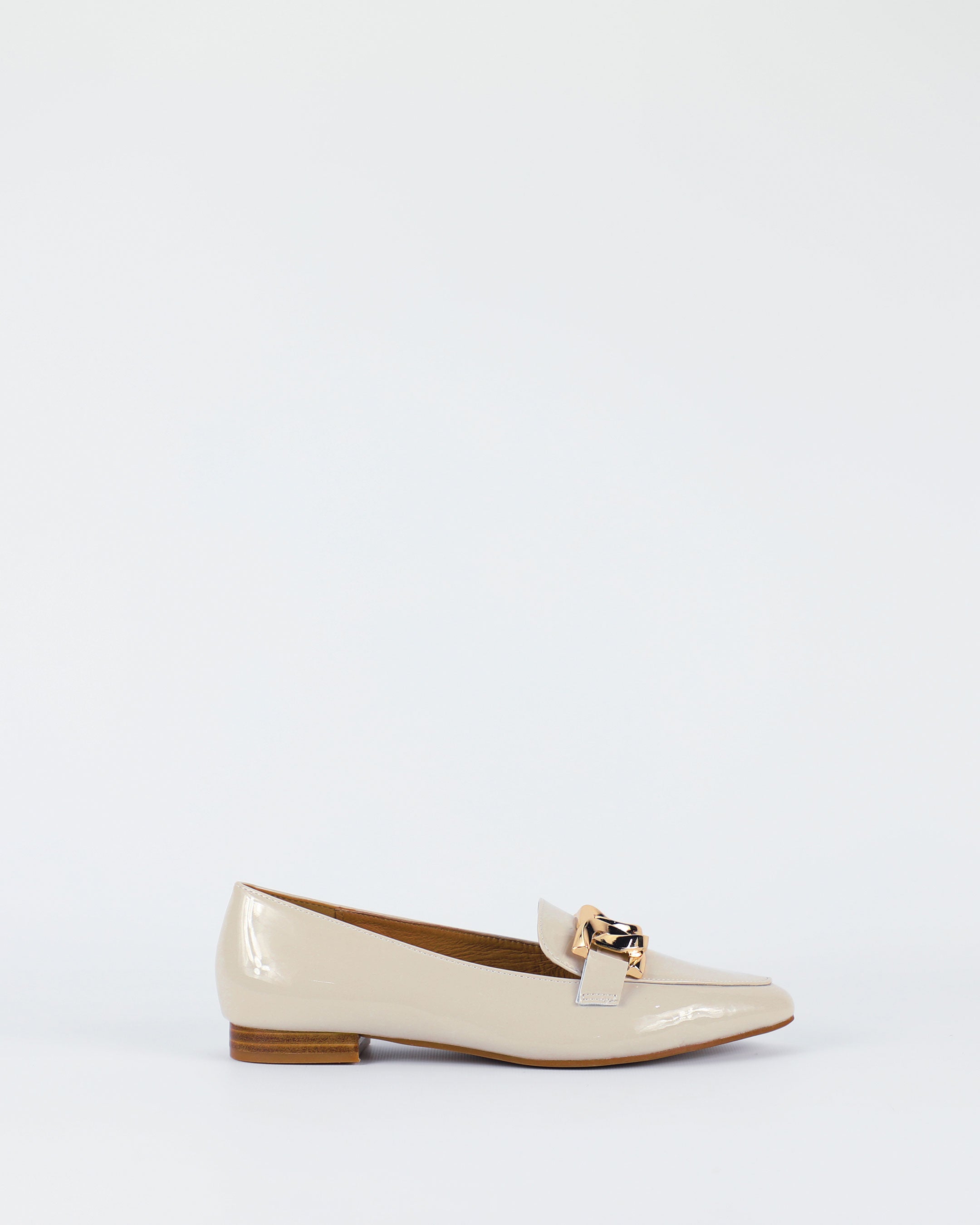 Acacia - Women's Bone patent leather loafer by BayLane