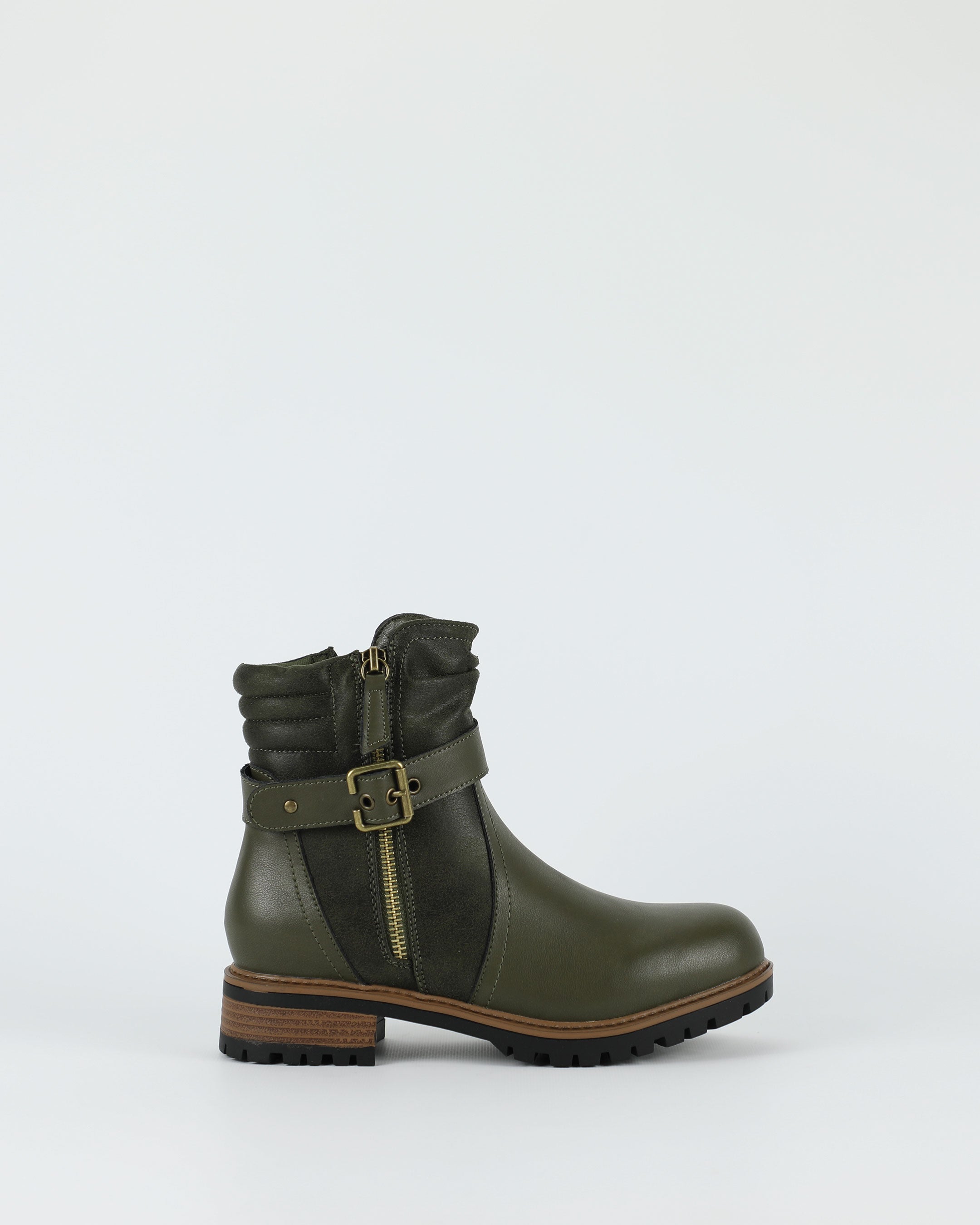 Alpha – Women's Khaki Boot by Bay Lane