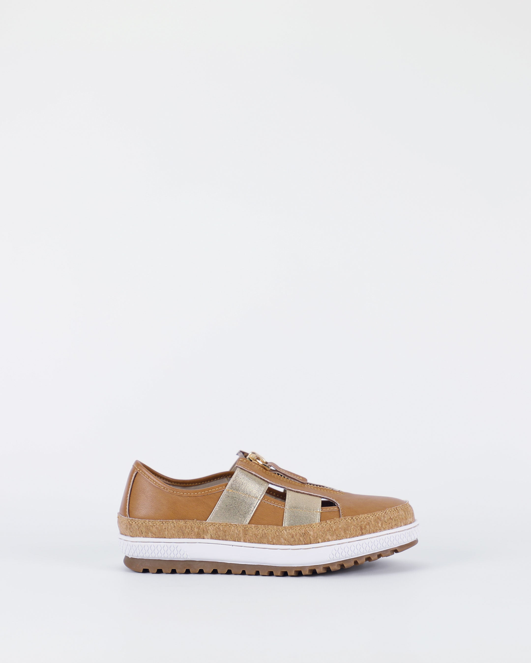 Galley – Women's Tan Sneakers by Bay Lane