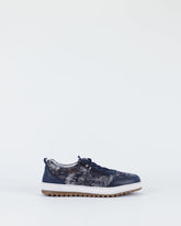 Glamper – Women's Navy Multi Sneakers by Bay Lane