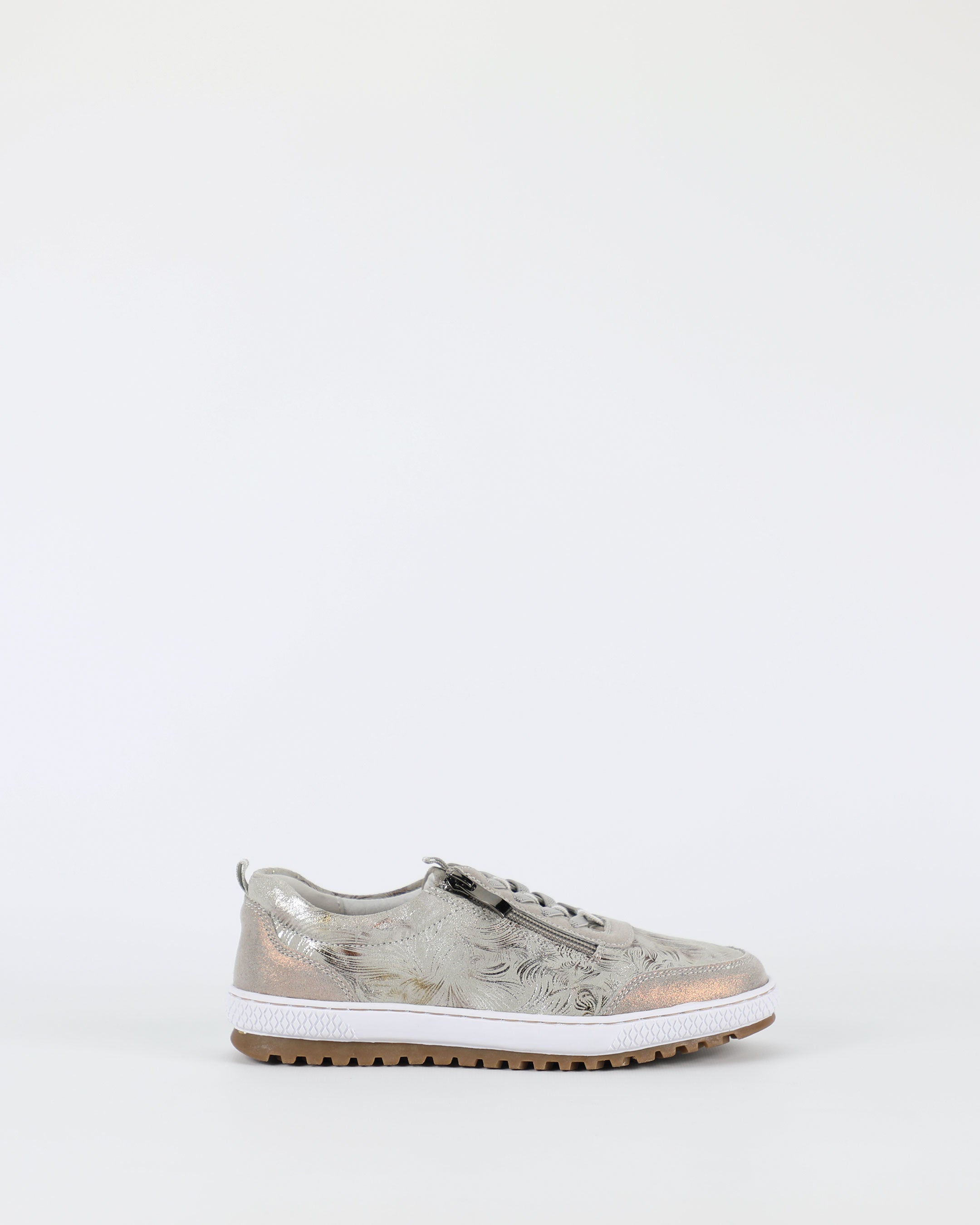 Glamper – Women's Taupe Multi Sneakers by Bay Lane