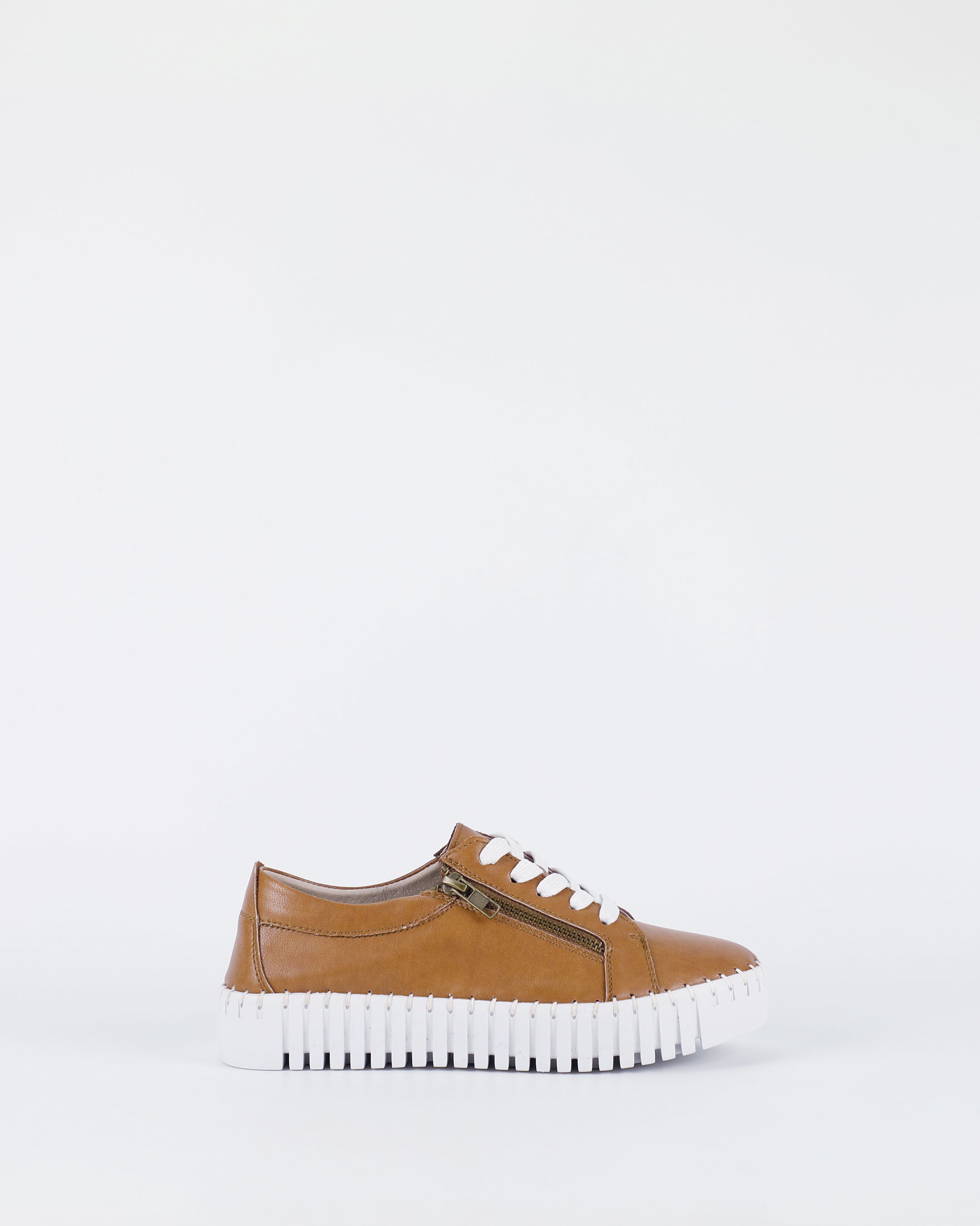 Medusa – Women's Tan Sneakers by Bay Lane