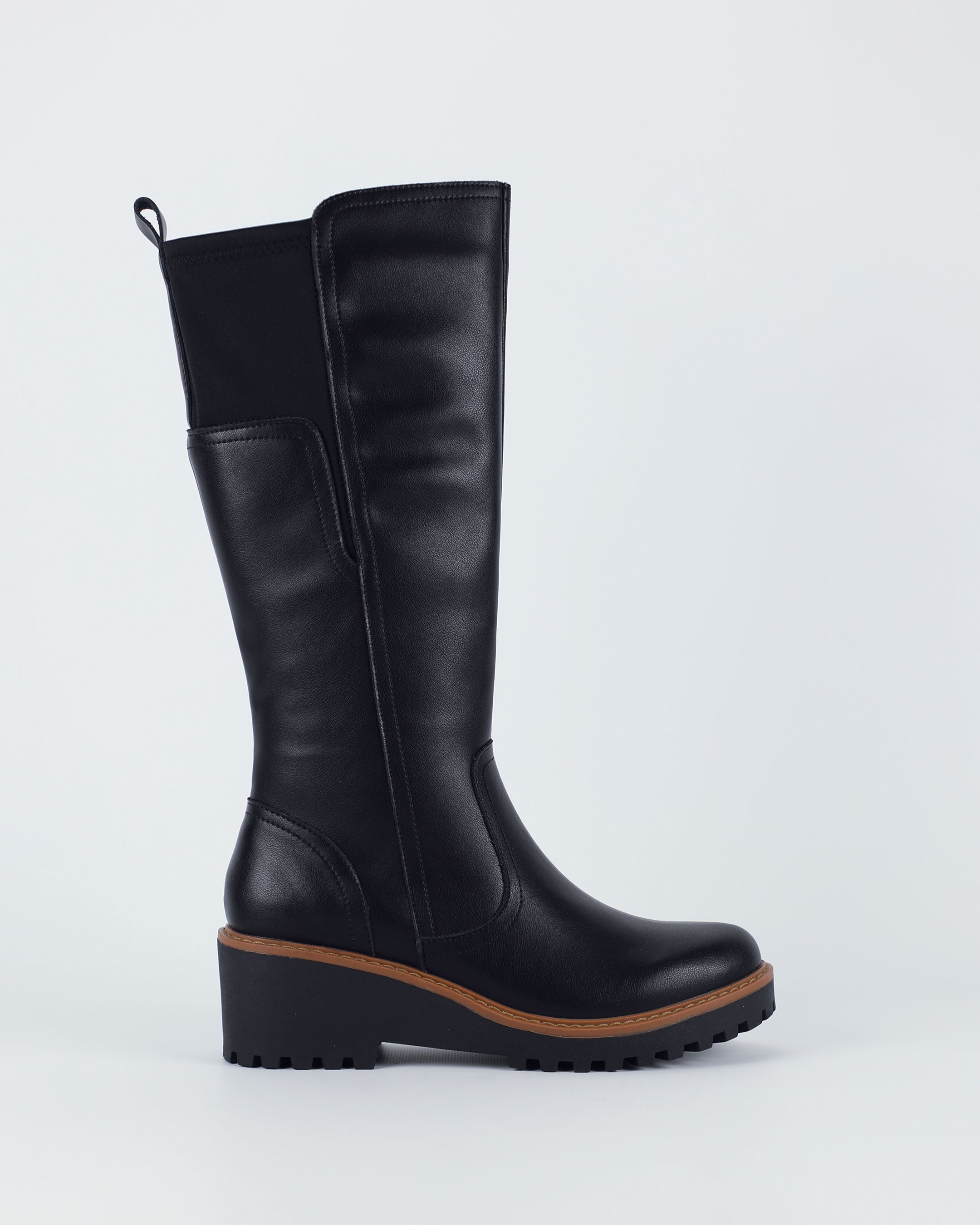Nordic – Women's Black Long Boot by Bay Lane