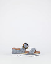 Riverton - Denim Raffia