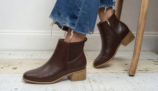 Chocolate brown boots: the autumn staple women are reaching for now