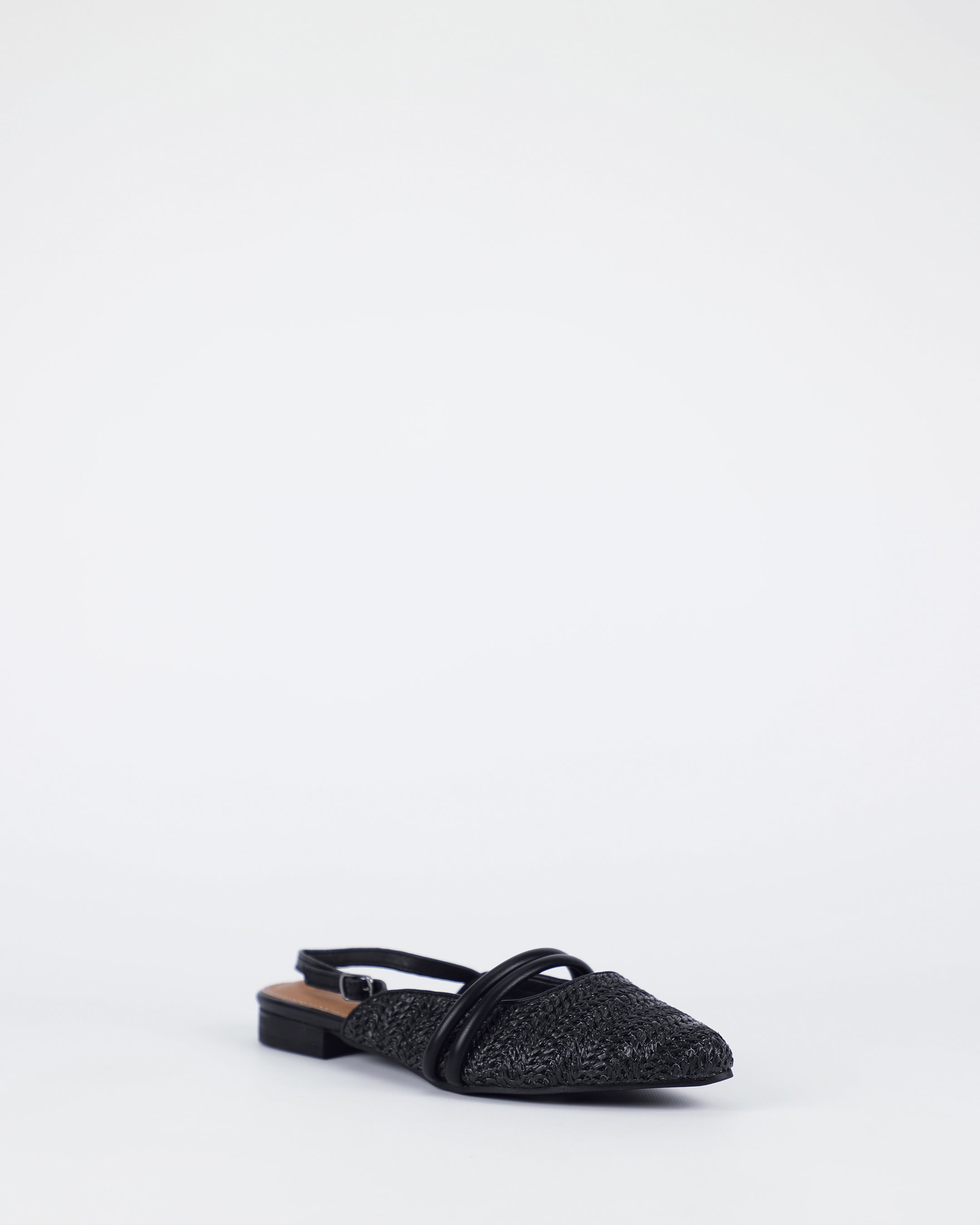 Abby - Black Raffia