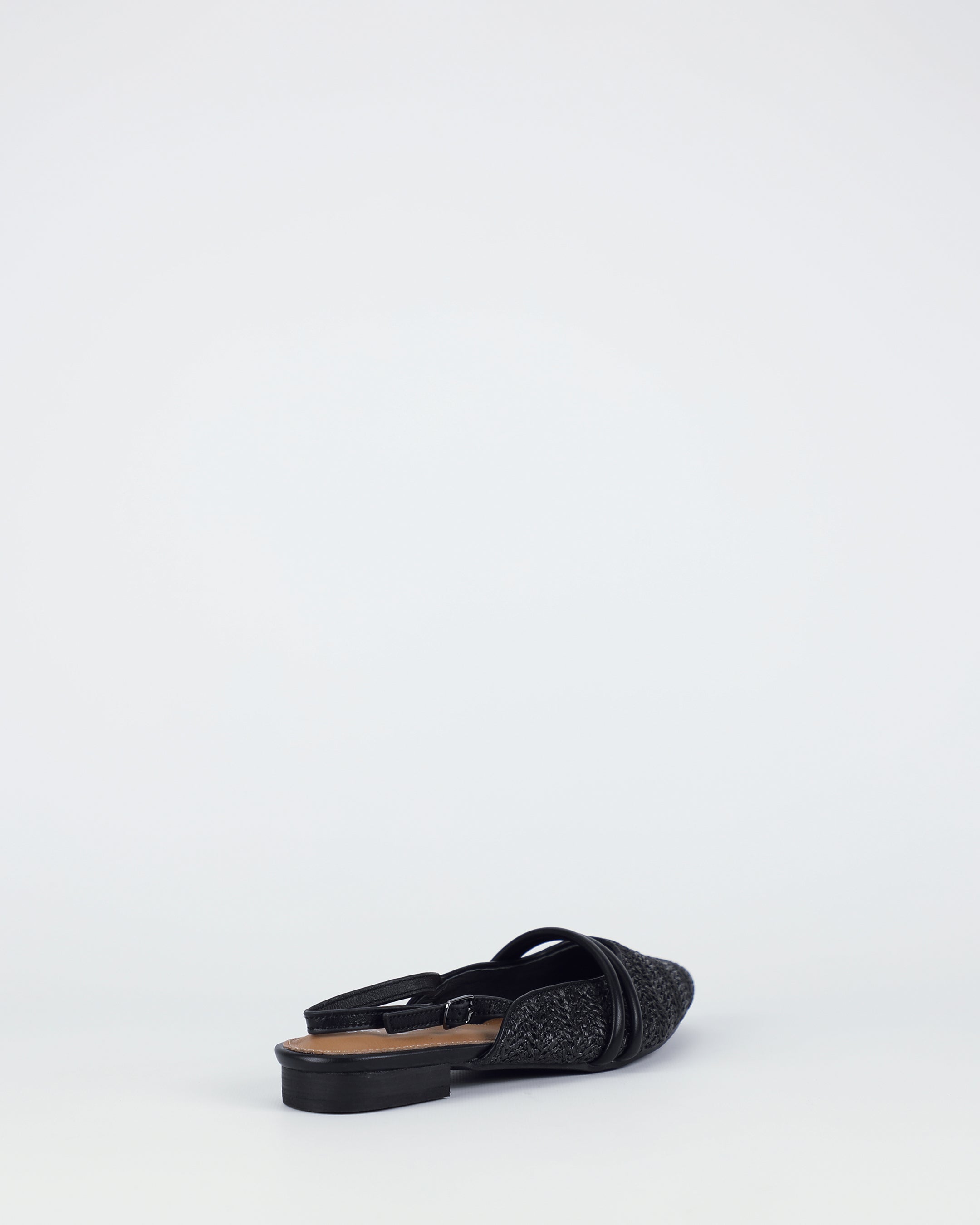 Abby - Black Raffia
