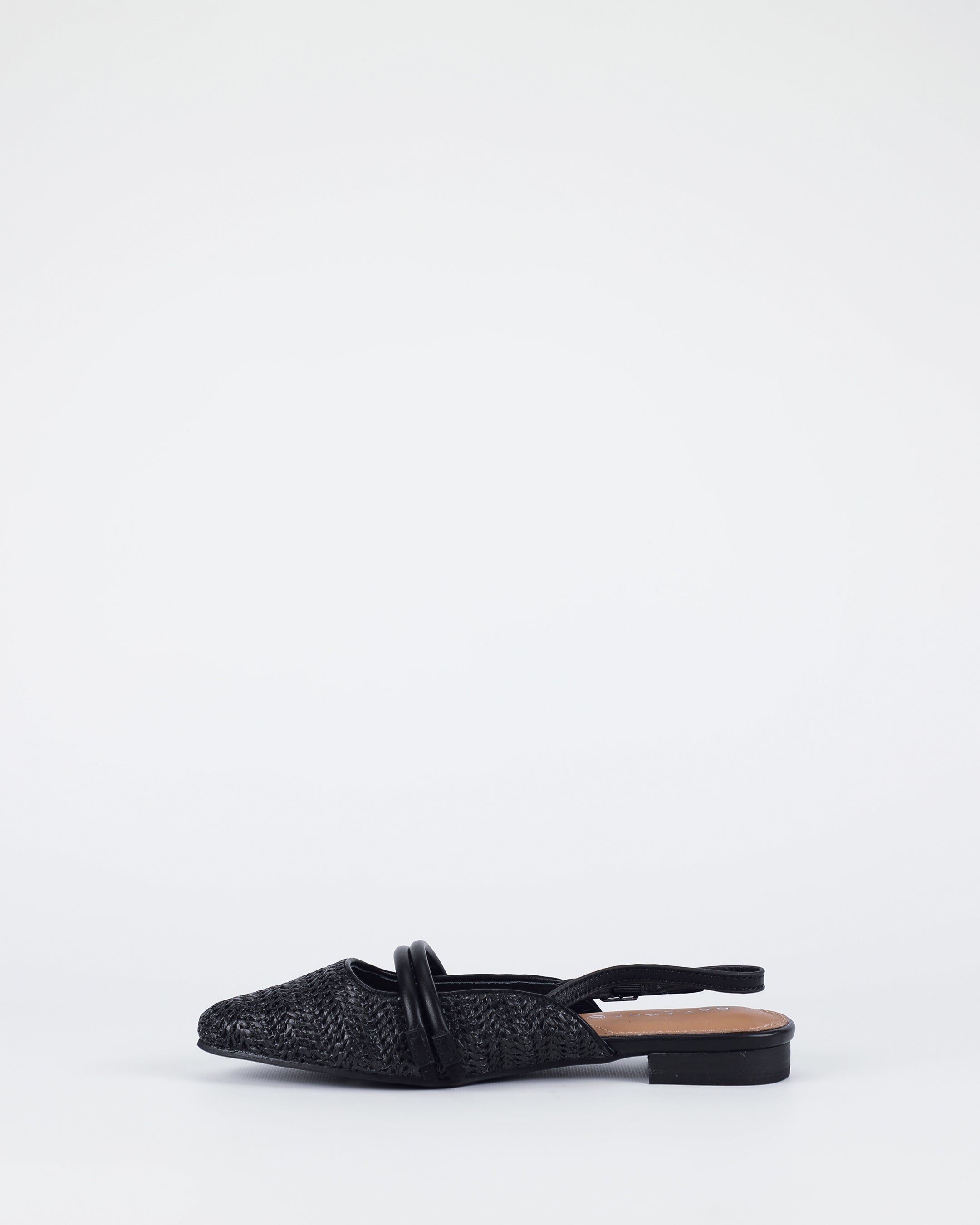 Abby - Black Raffia