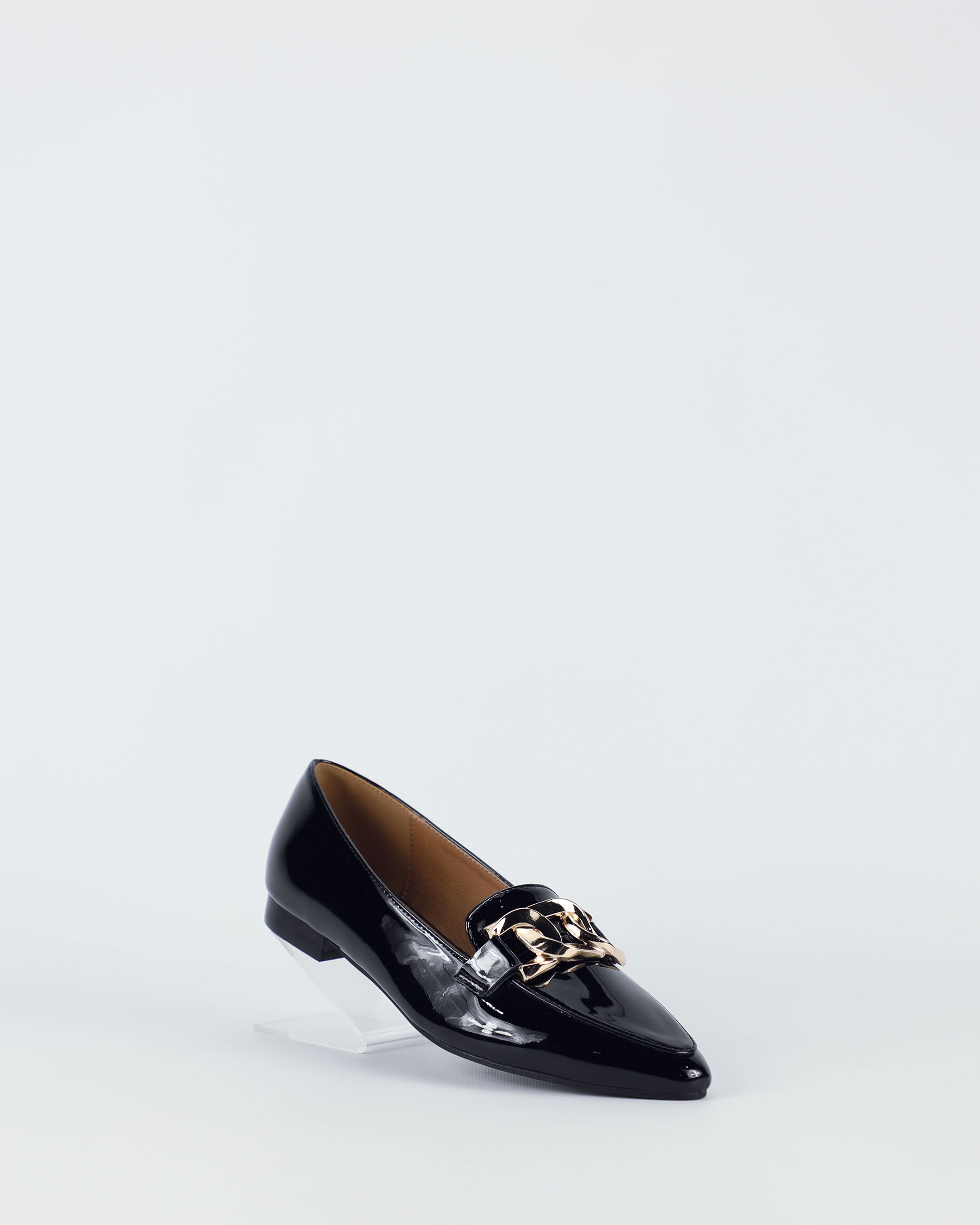 Acacia - Women's Black patent leather loafer by BayLane