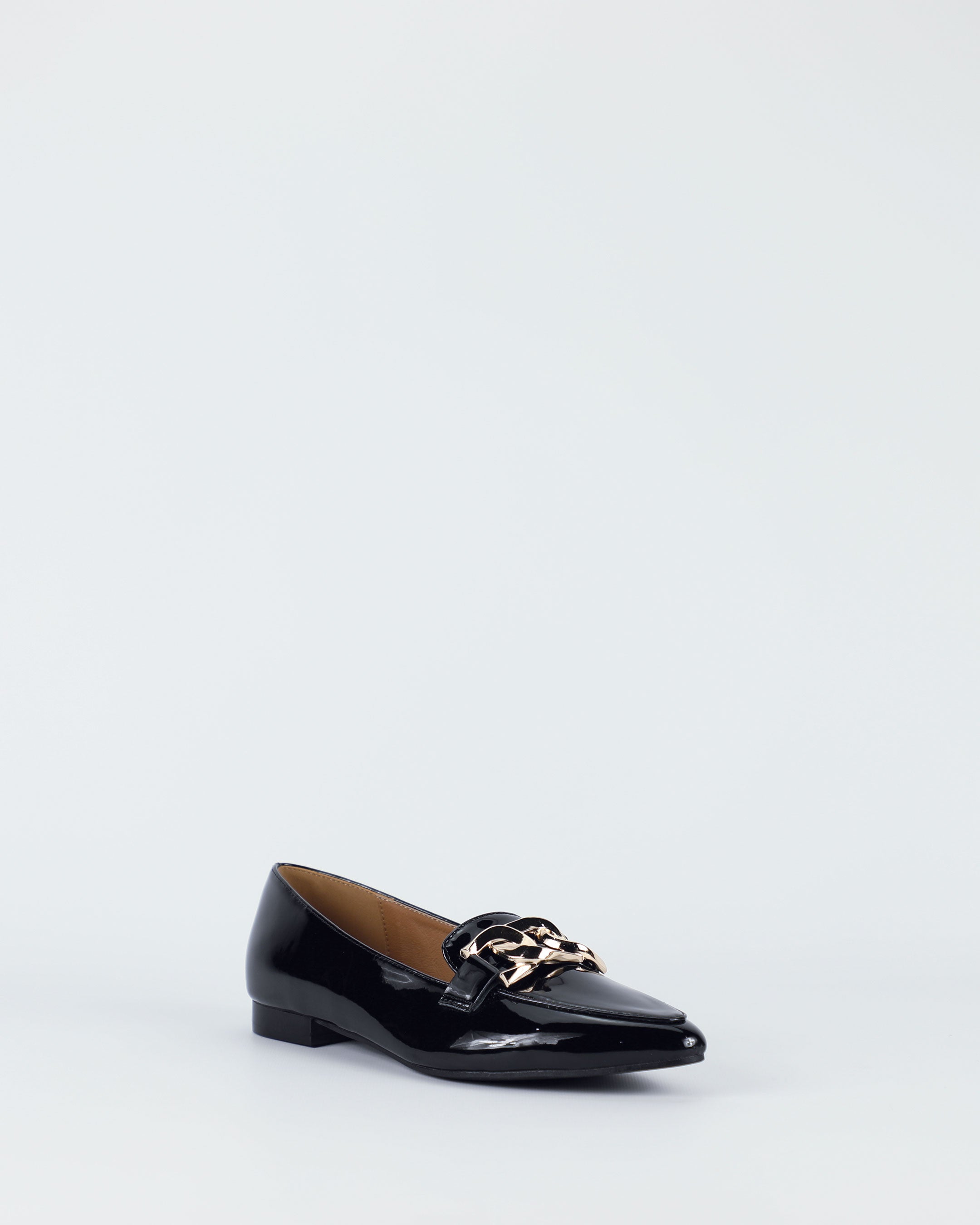 Acacia - Women's Black patent leather loafer by BayLane