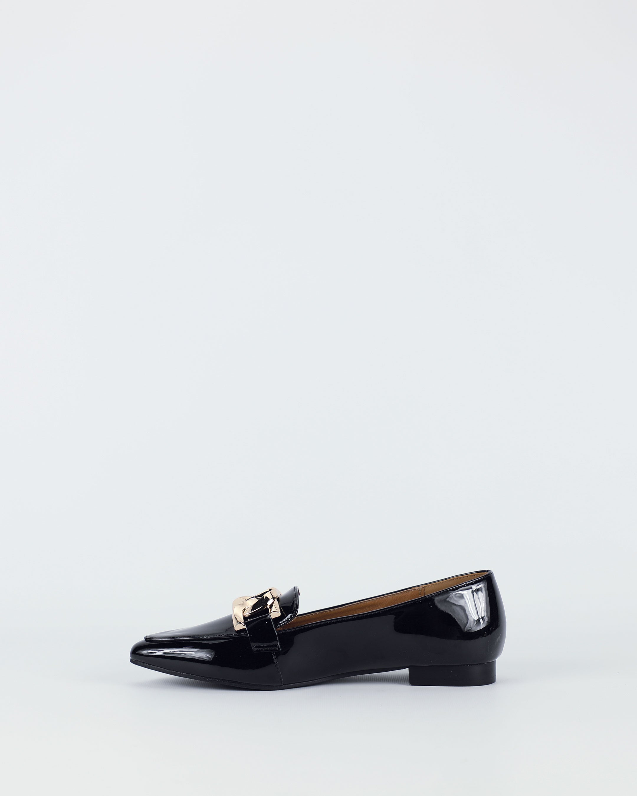 Acacia - Women's Black patent leather loafer by BayLane