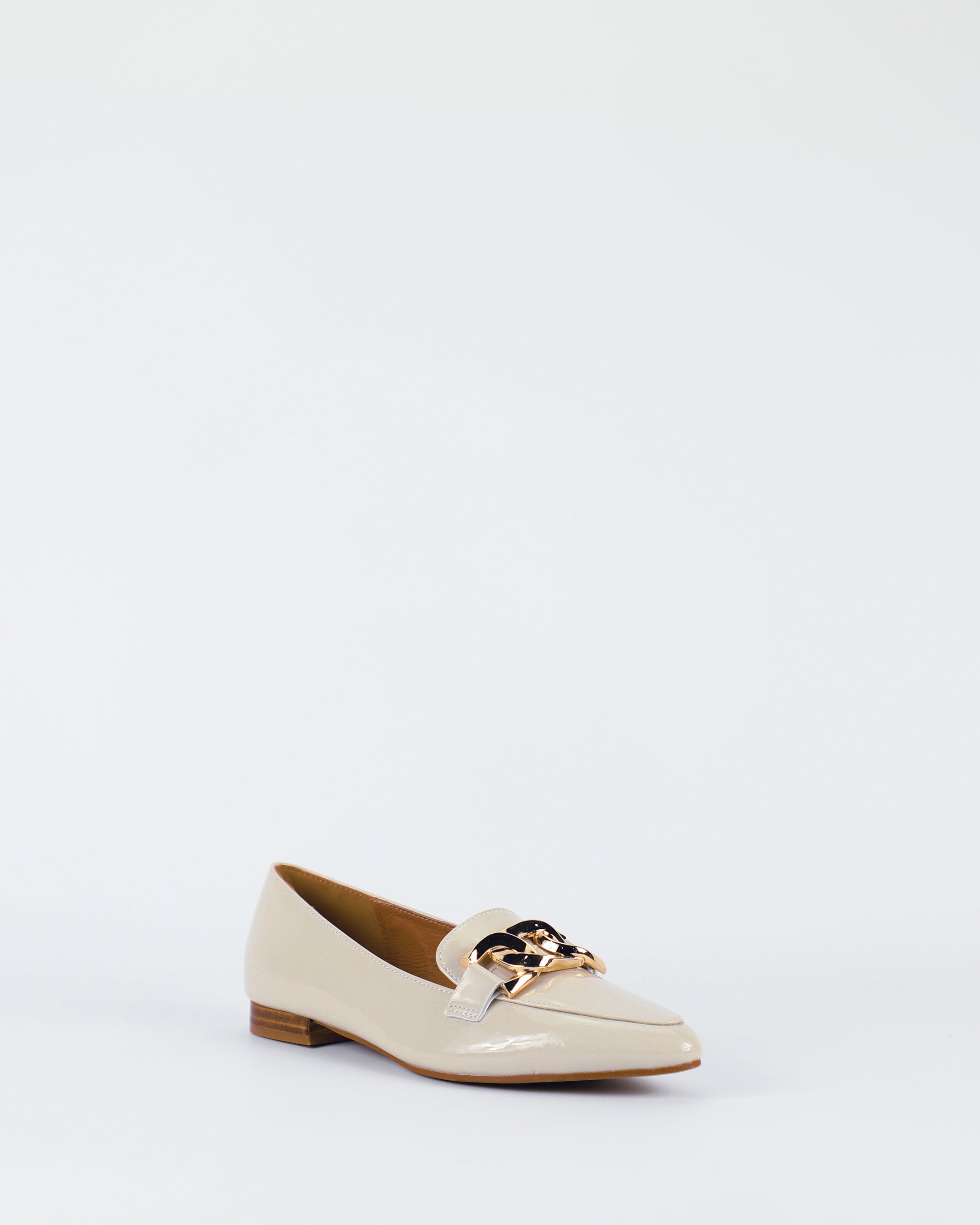 Acacia - Women's Bone patent leather loafer by BayLane