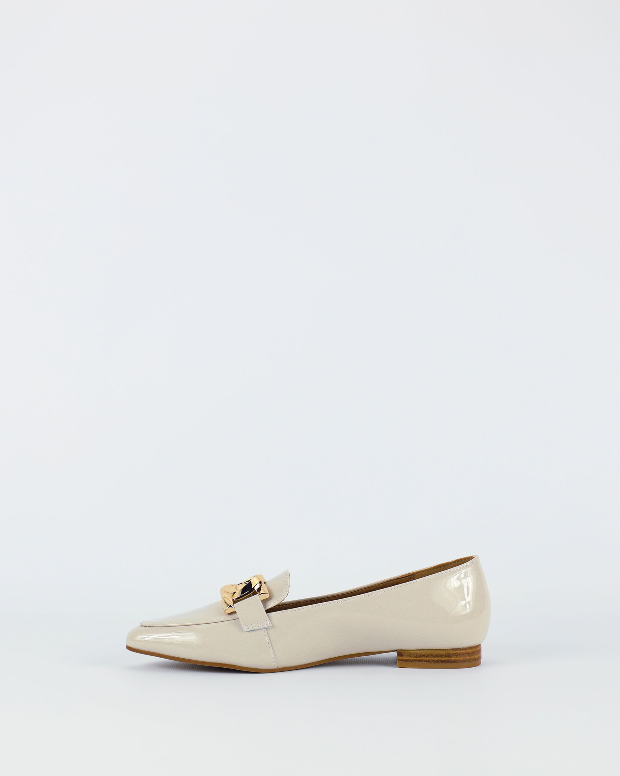 Acacia - Women's Bone patent leather loafer by BayLane