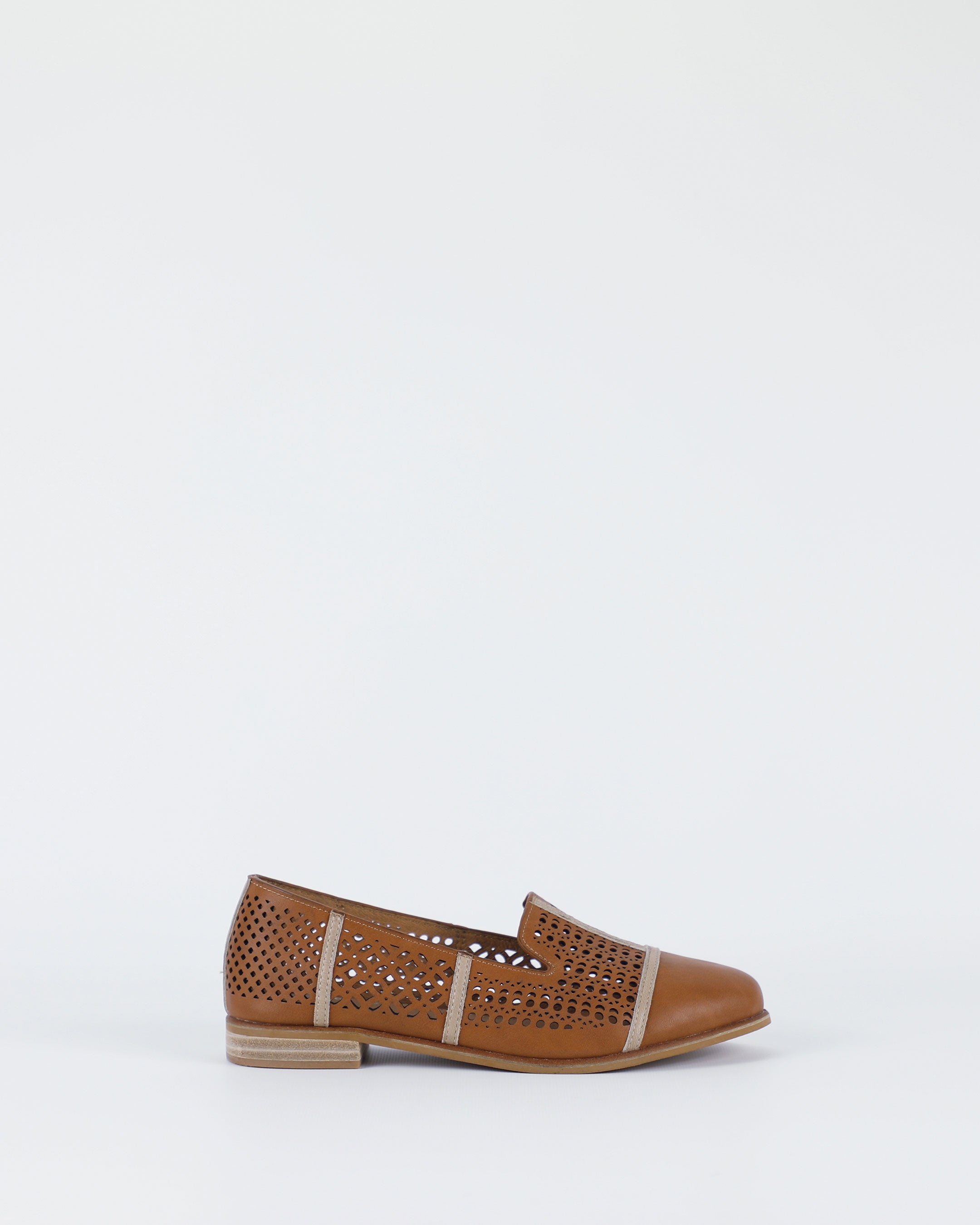 Bayliss – Women's Tan Premium Leather Shoe by Bay Lane