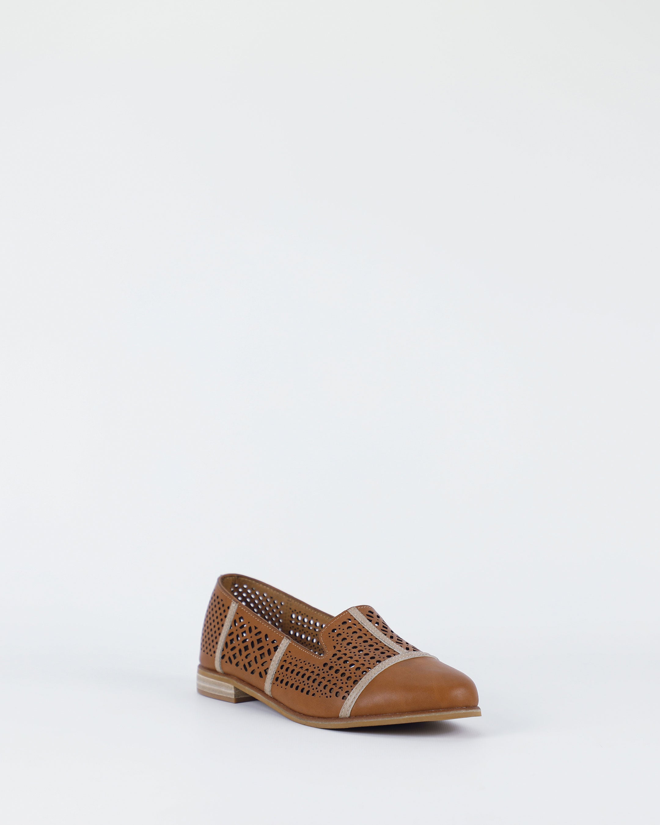 Bayliss – Women's Tan Premium Leather Shoe by Bay Lane