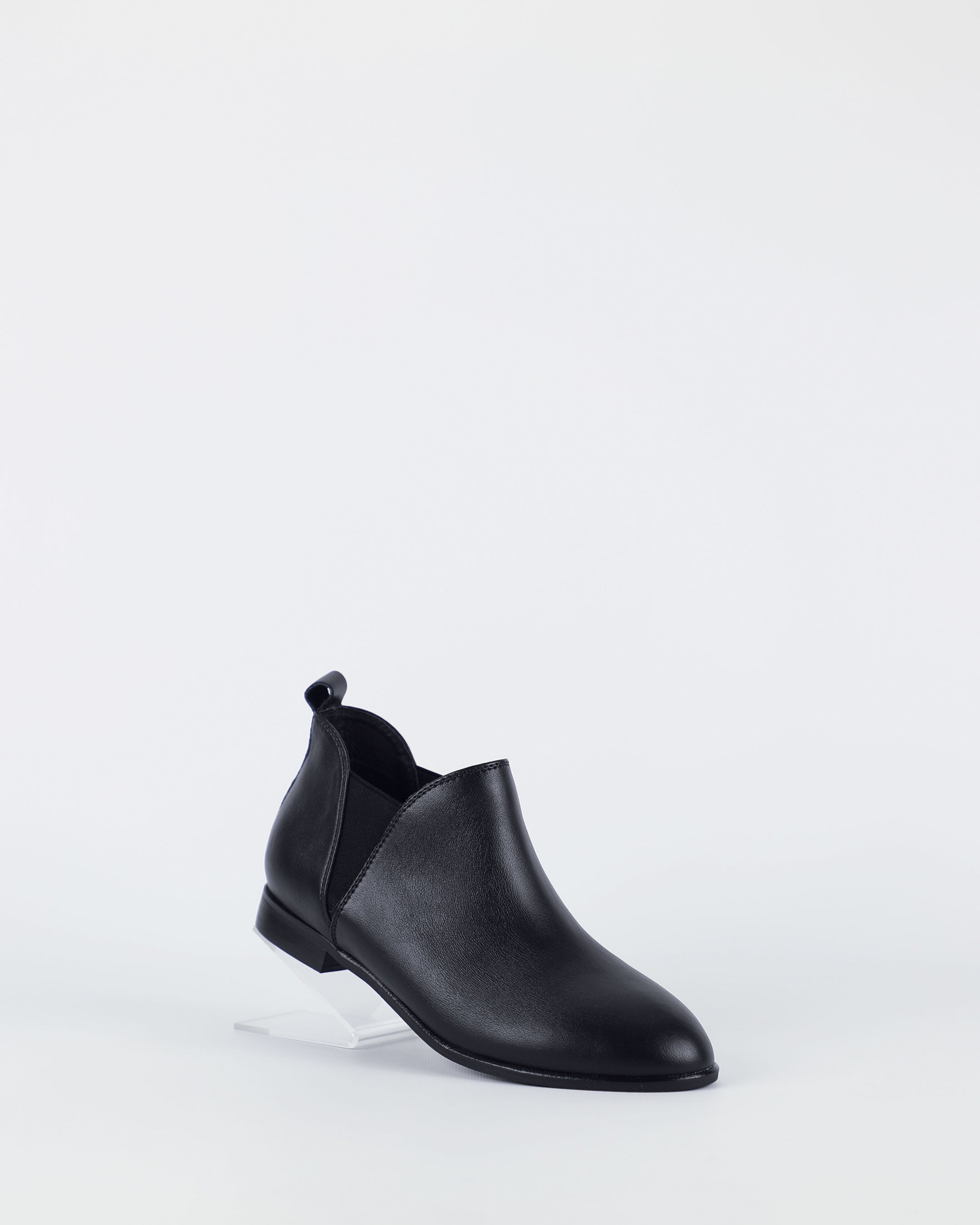 Bestwick – Women's Black Leather Shoe by Bay Lane