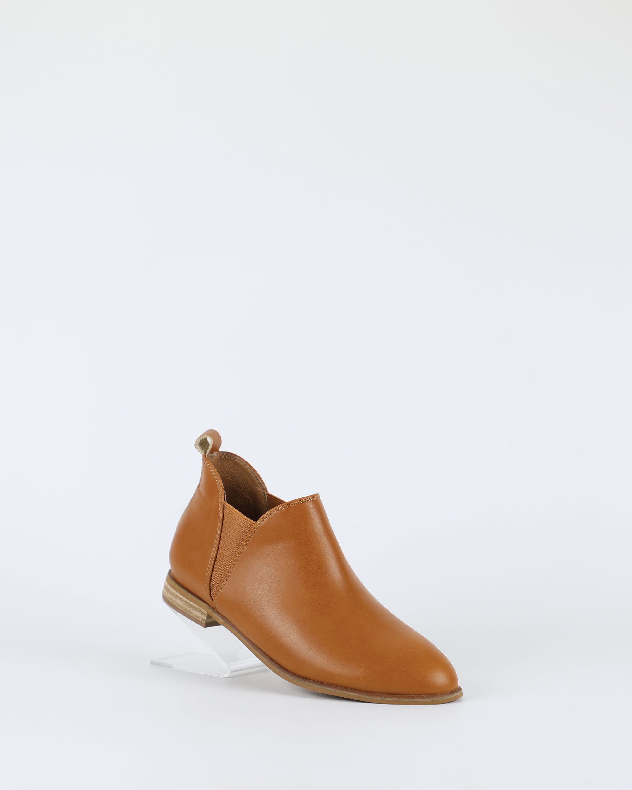 Bestwick – Women's Light Tan Leather Boot by Bay Lane