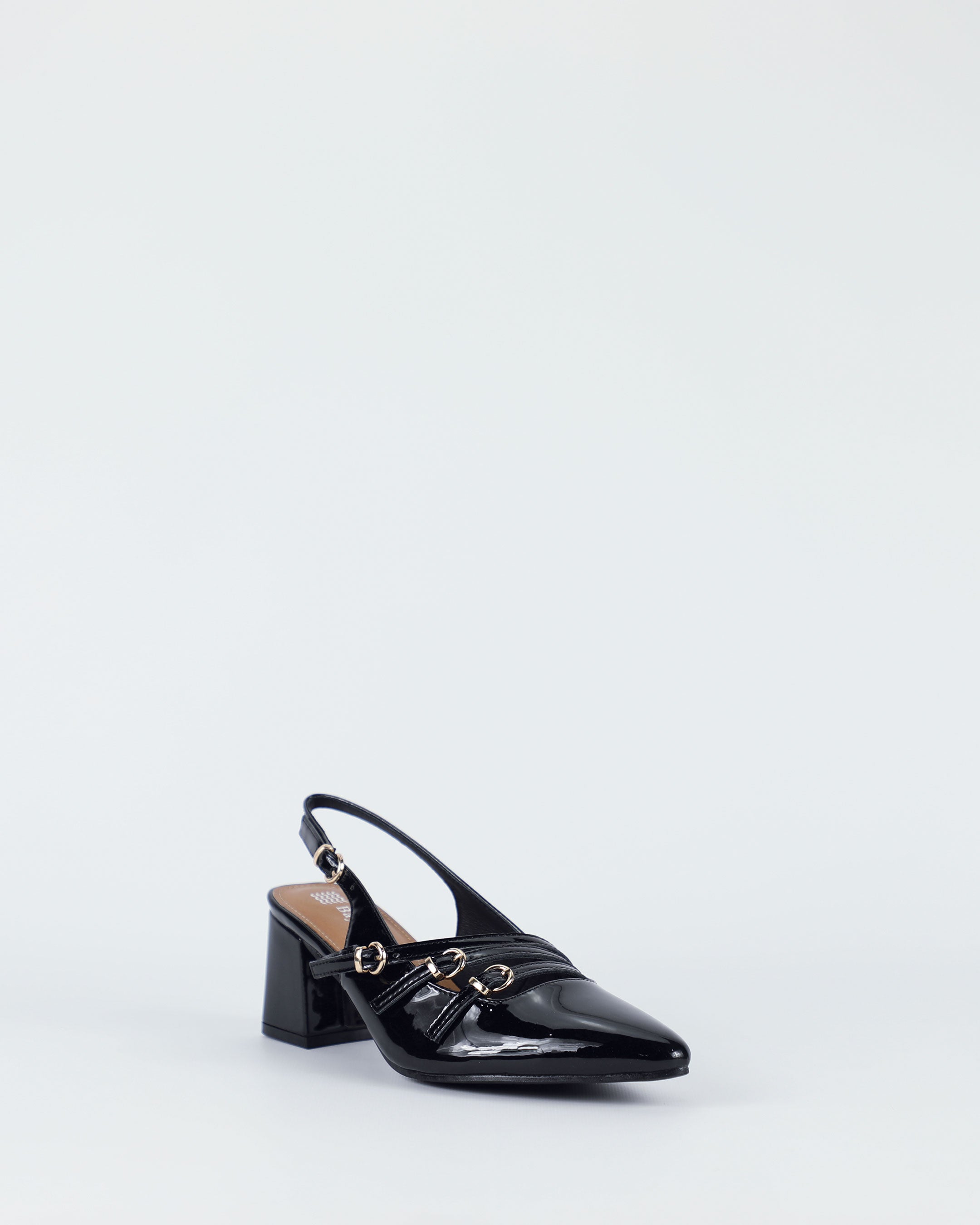Duchess – Women's Black Patent Leather Shoe by Bay Lane