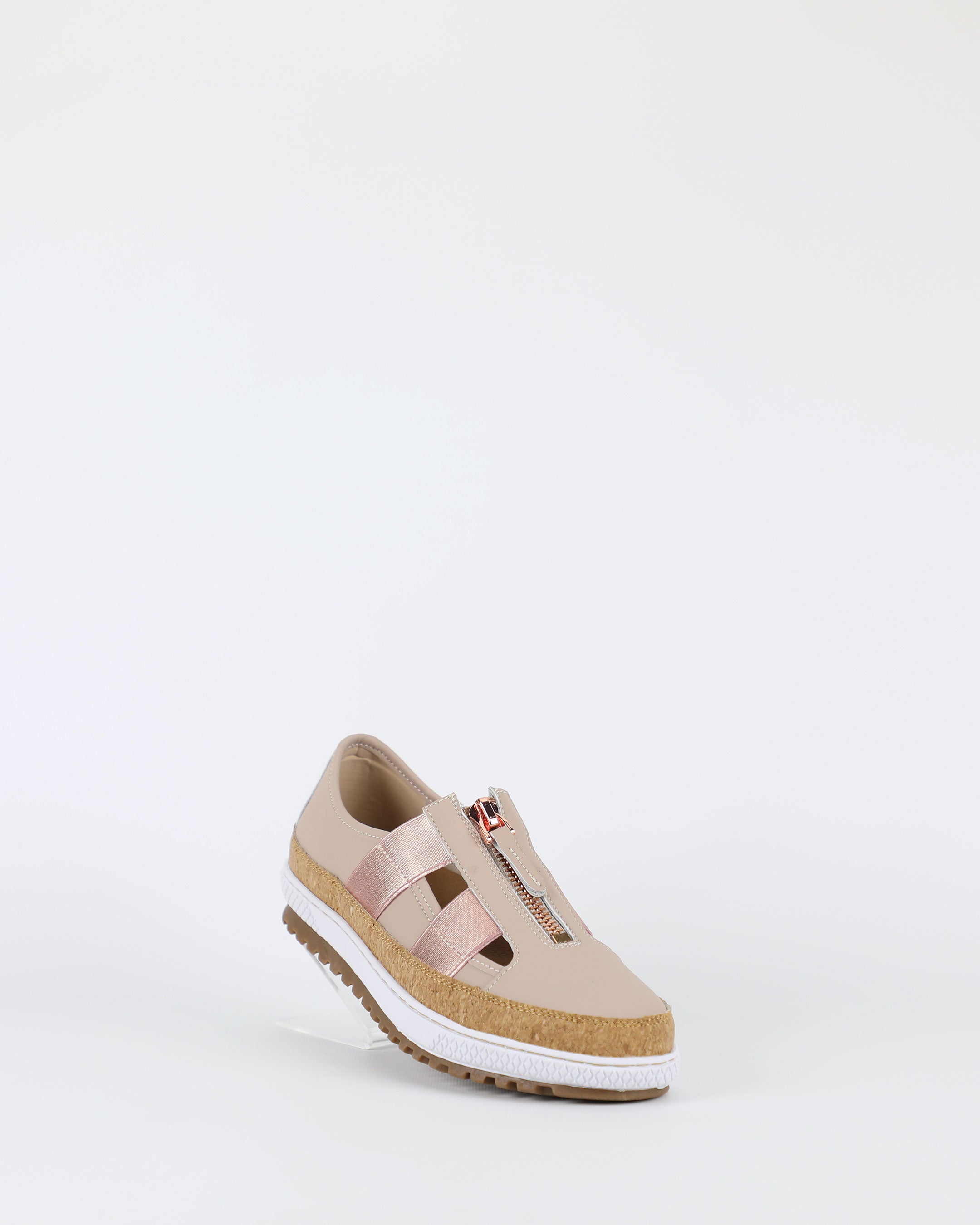 Galley – Women's Nude Sneakers by Bay Lane