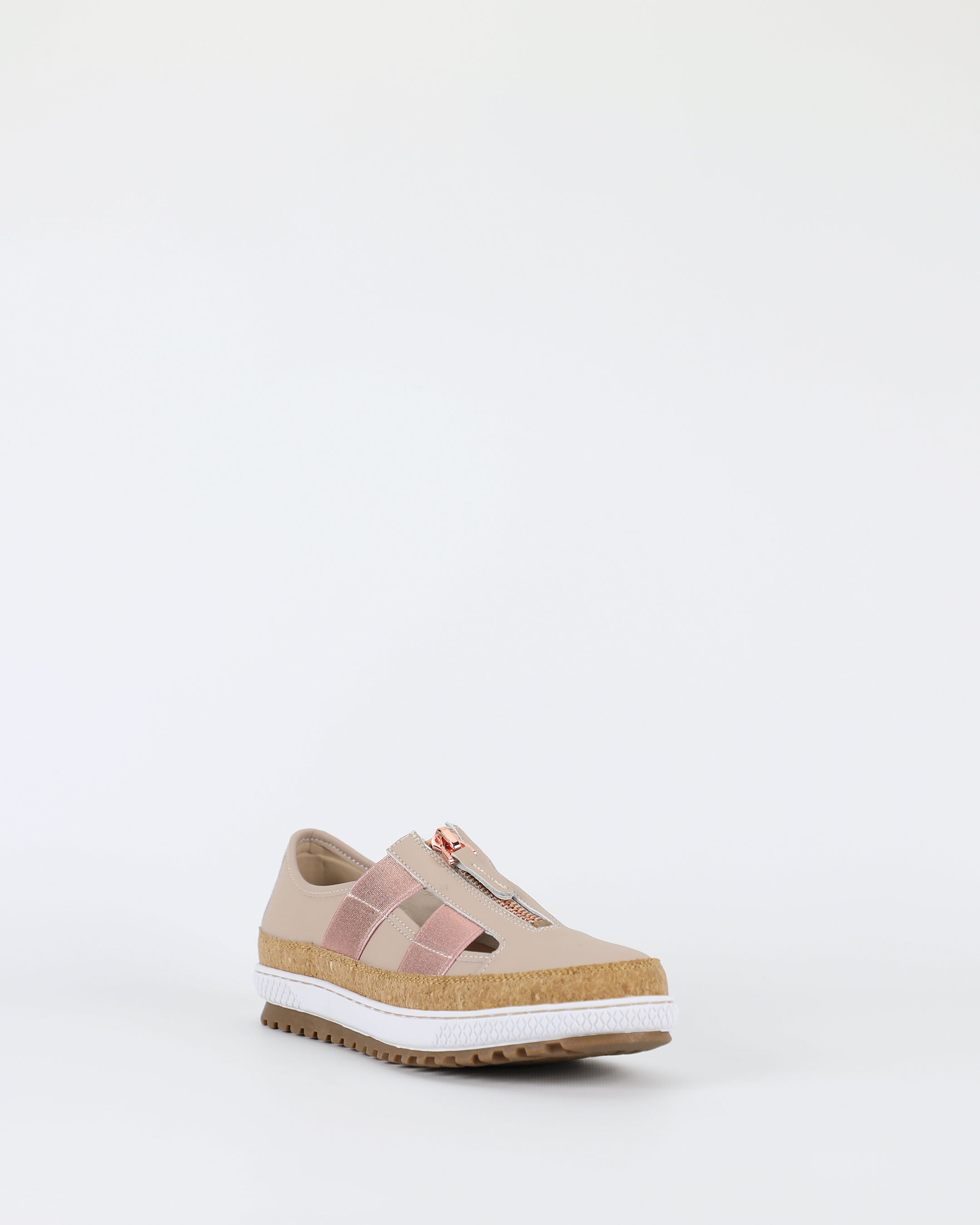 Galley – Women's Nude Sneakers by Bay Lane
