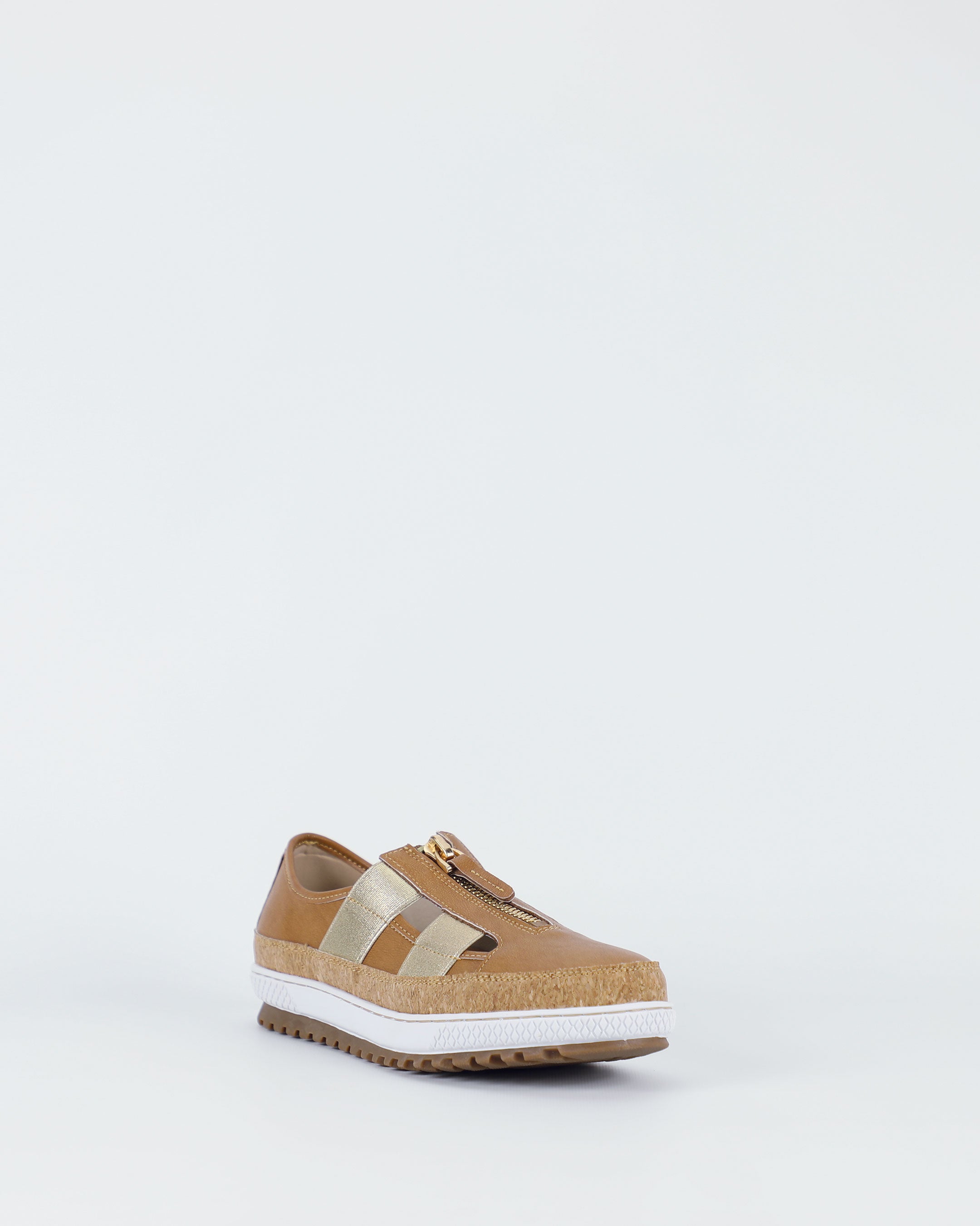 Galley – Women's Tan Sneakers by Bay Lane
