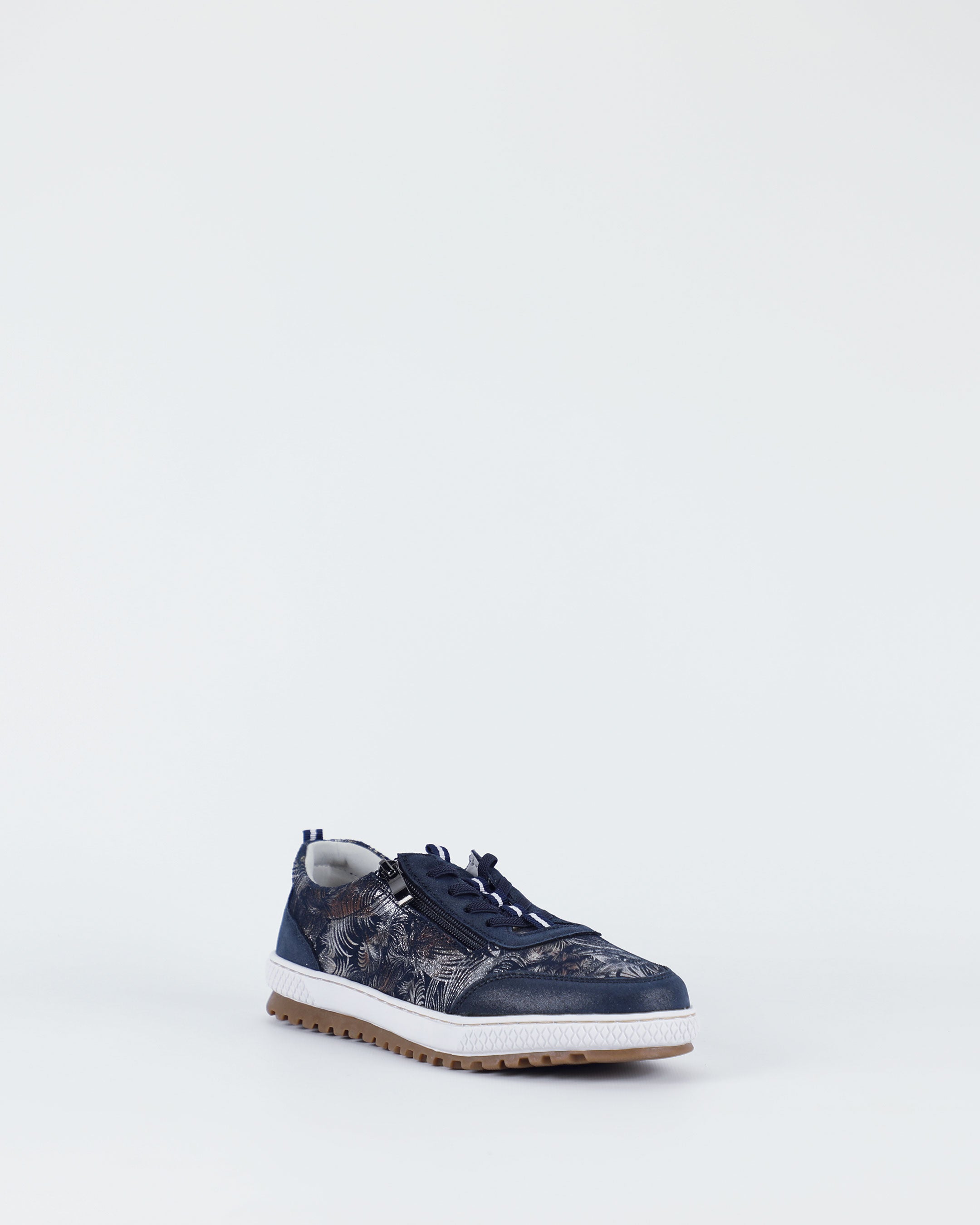 Glamper – Women's Navy Multi Sneakers by Bay Lane