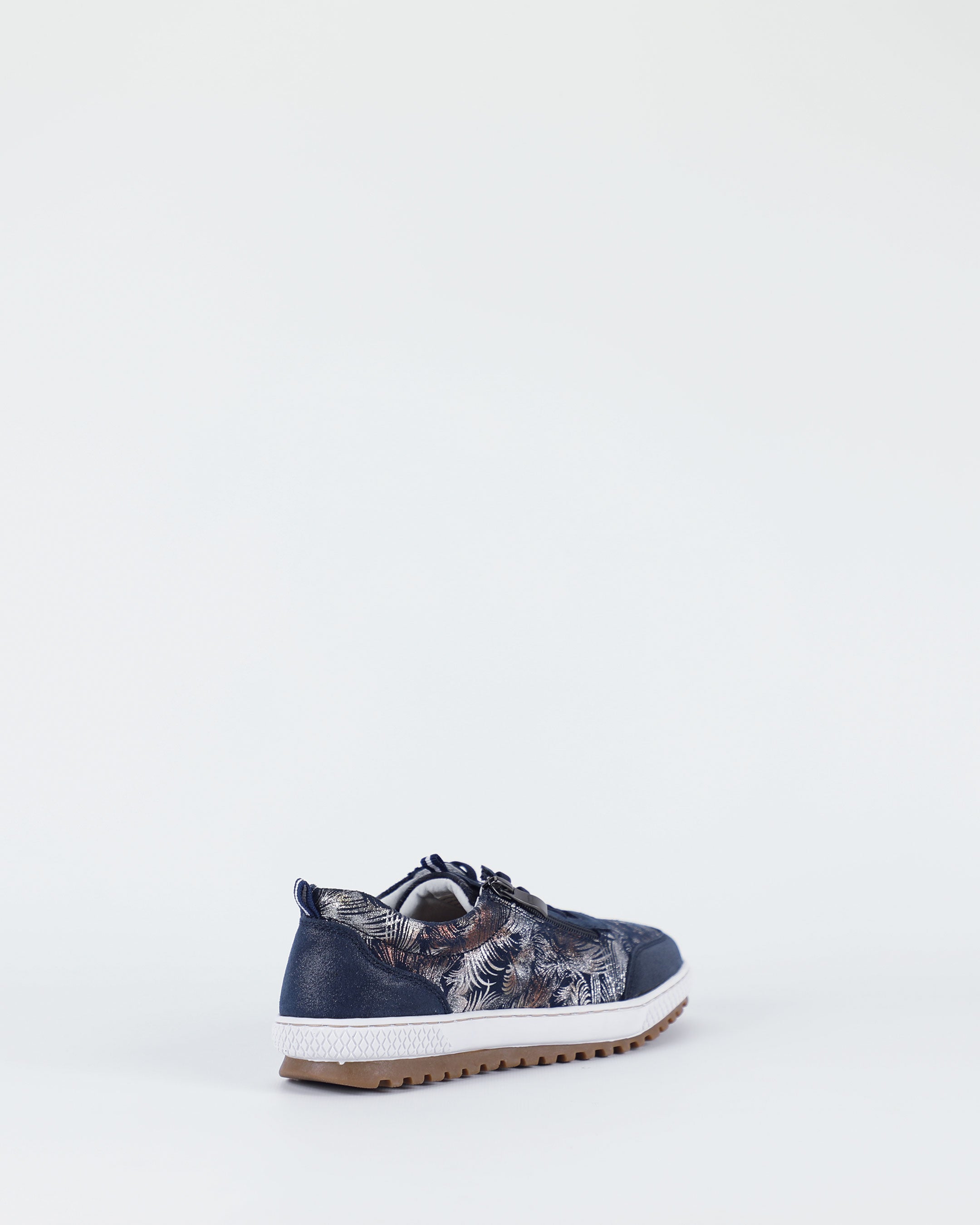 Glamper – Women's Navy Multi Sneakers by Bay Lane