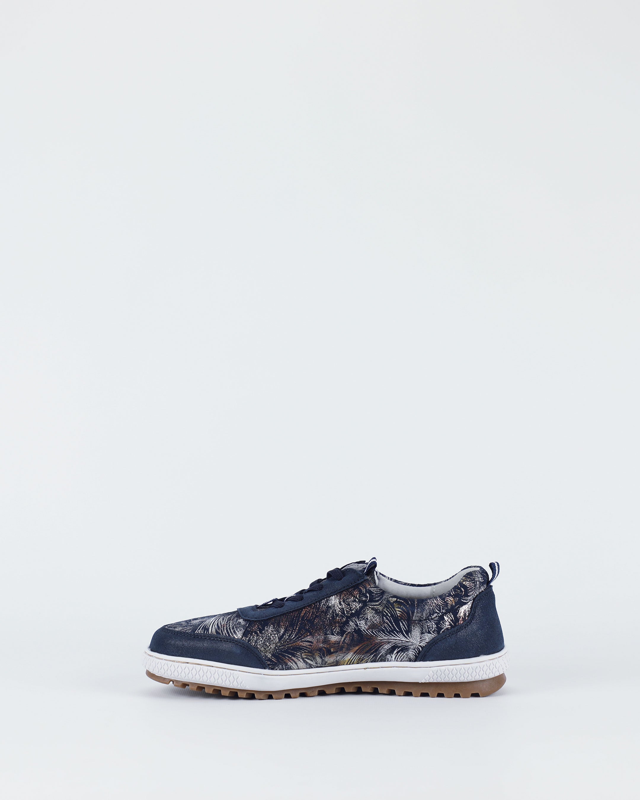 Glamper – Women's Navy Multi Sneakers by Bay Lane