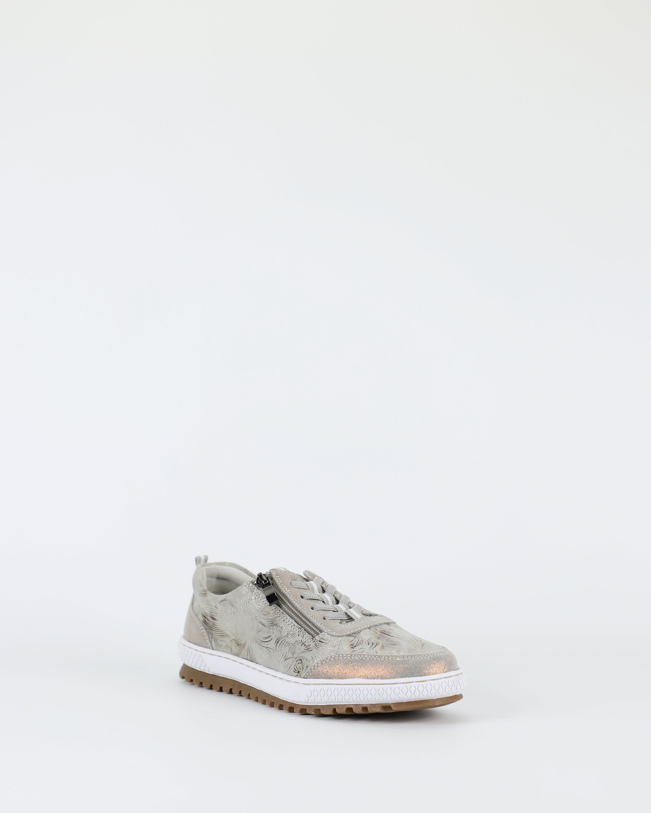 Glamper – Women's Taupe Multi Sneakers by Bay Lane
