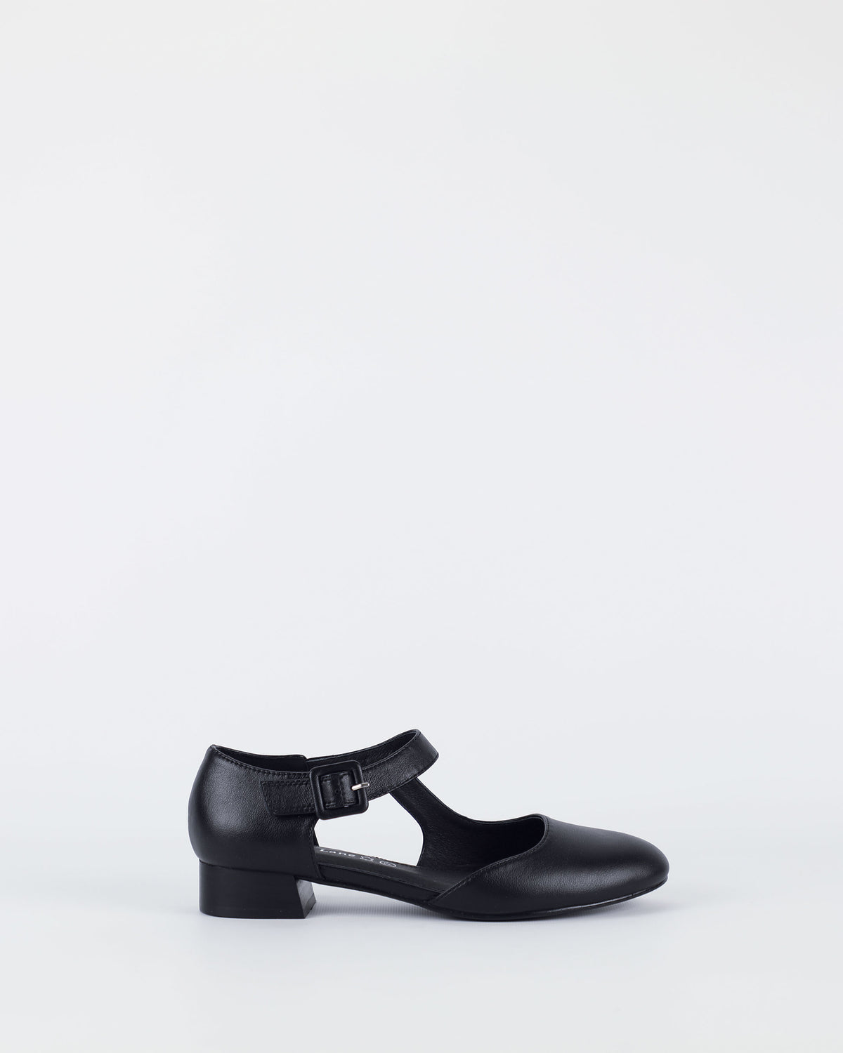 Jemima – Women's Black Premium Leather Shoe by Bay Lane