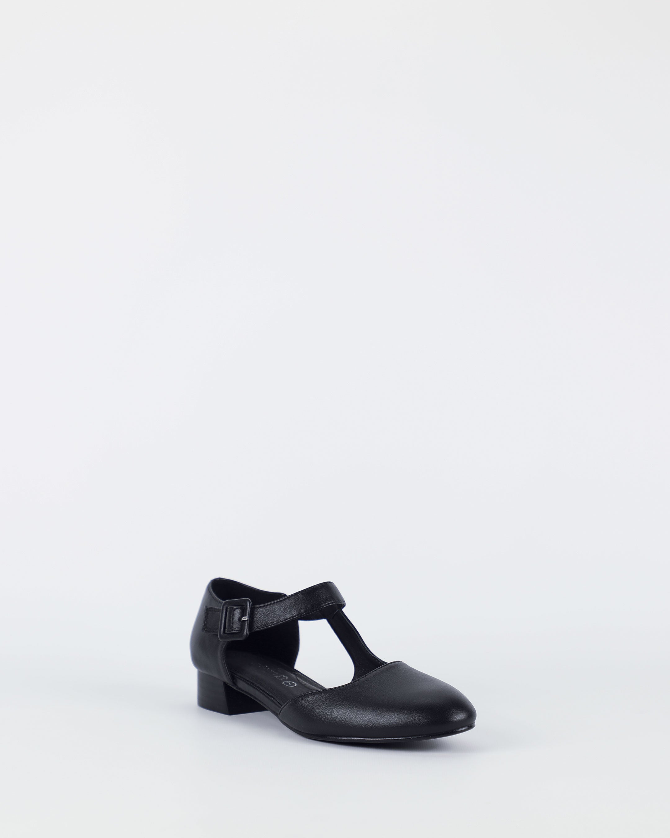 Jemima – Women's Black Premium Leather Shoe by Bay Lane