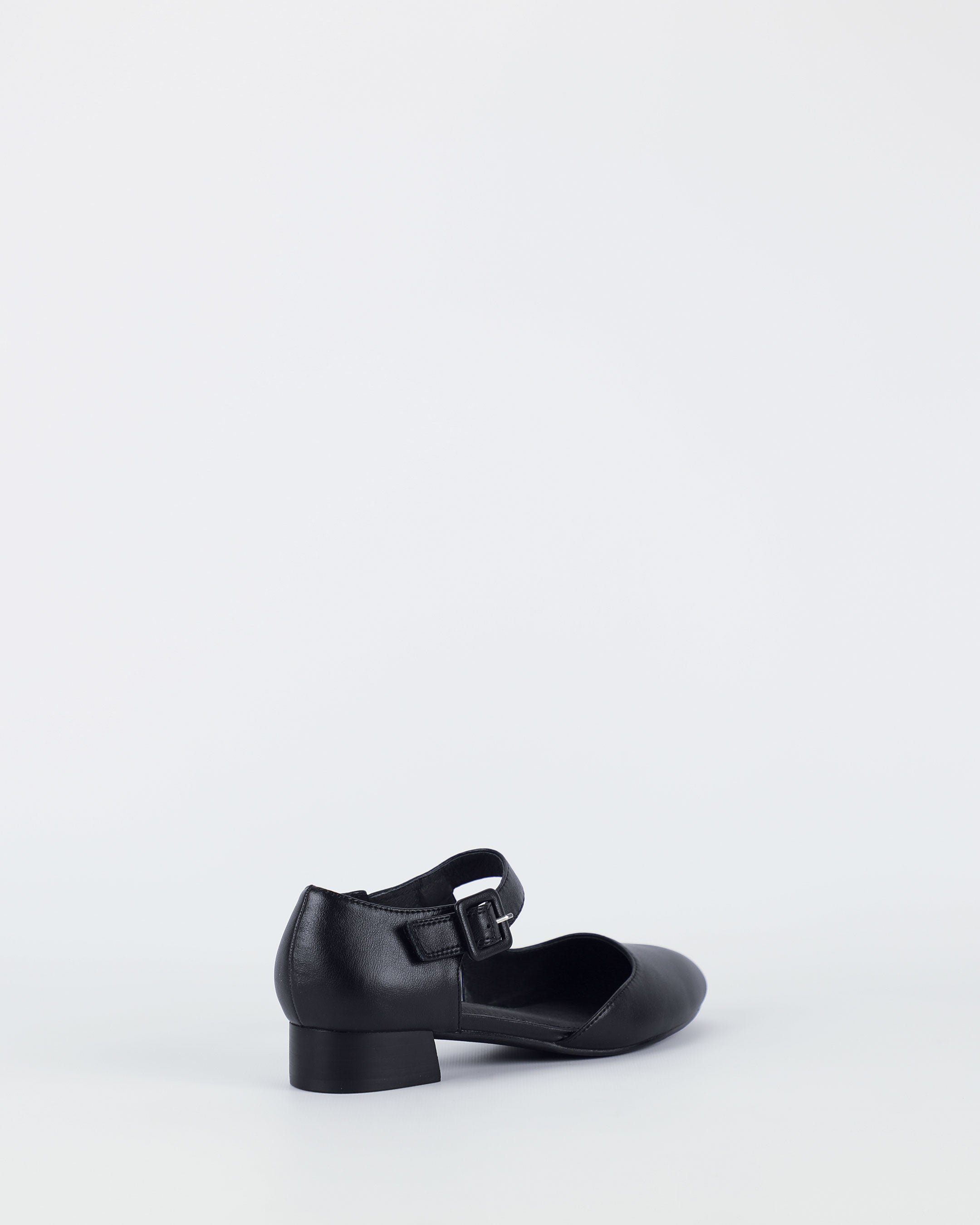 Jemima – Women's Black Premium Leather Shoe by Bay Lane