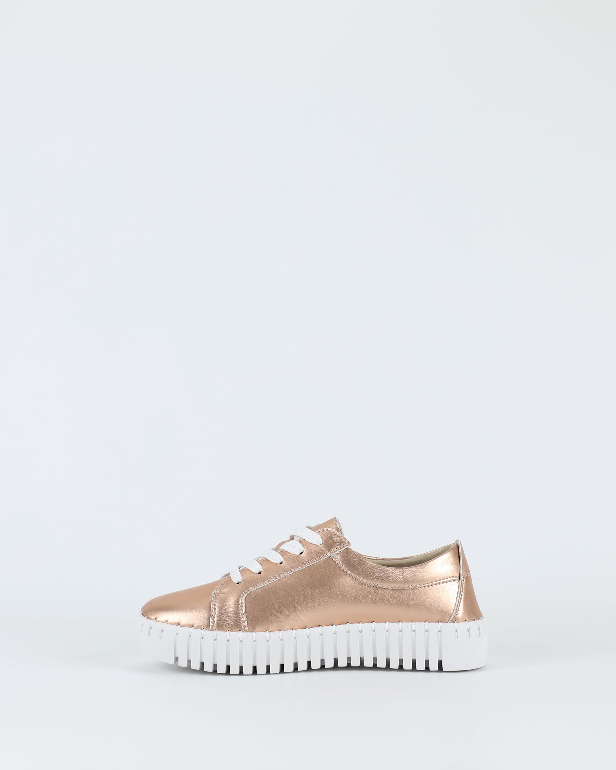 Medusa – Women's Rose Gold Sneakers by Bay Lane