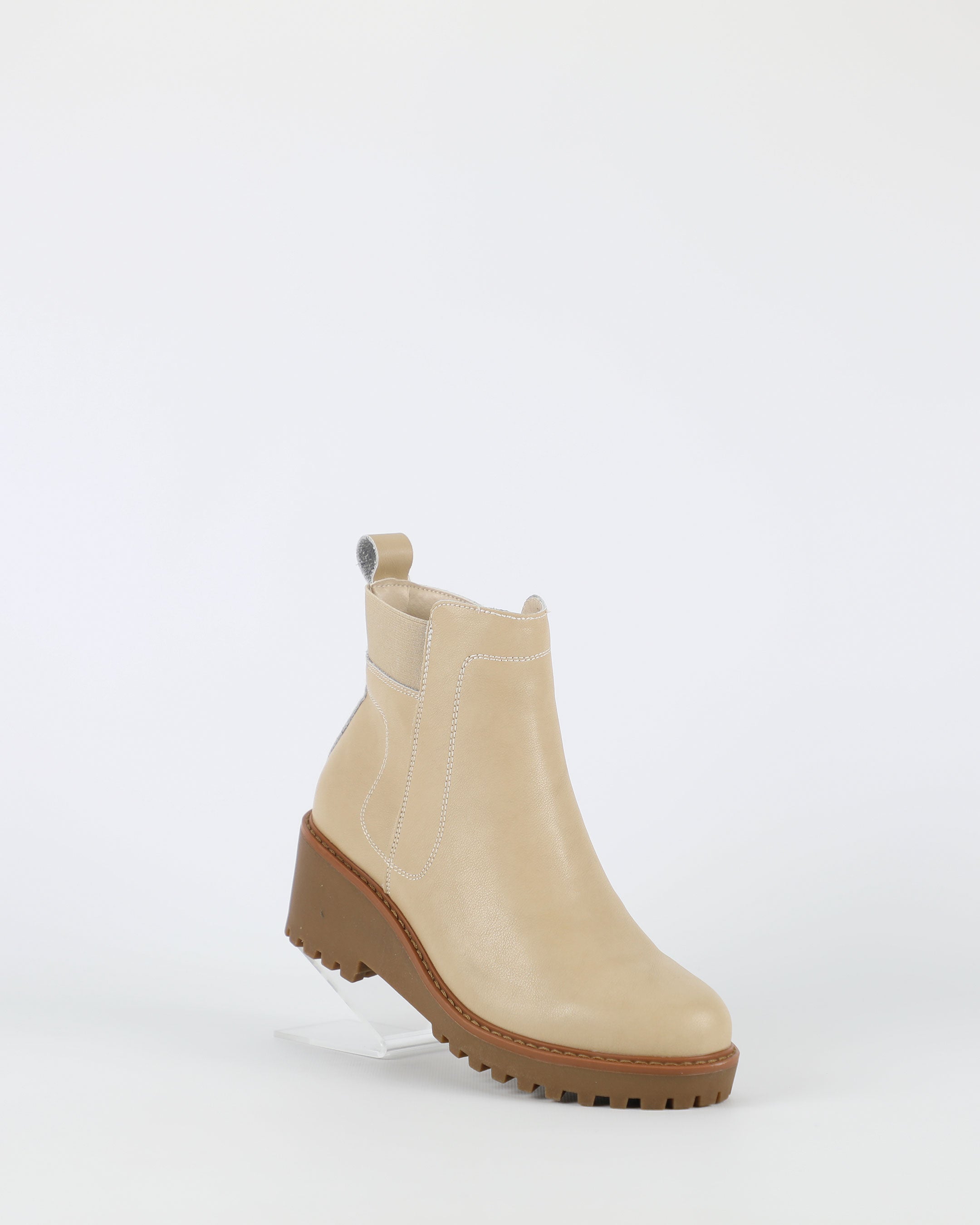 Nicola – Women's Cream Boot by Bay Lane