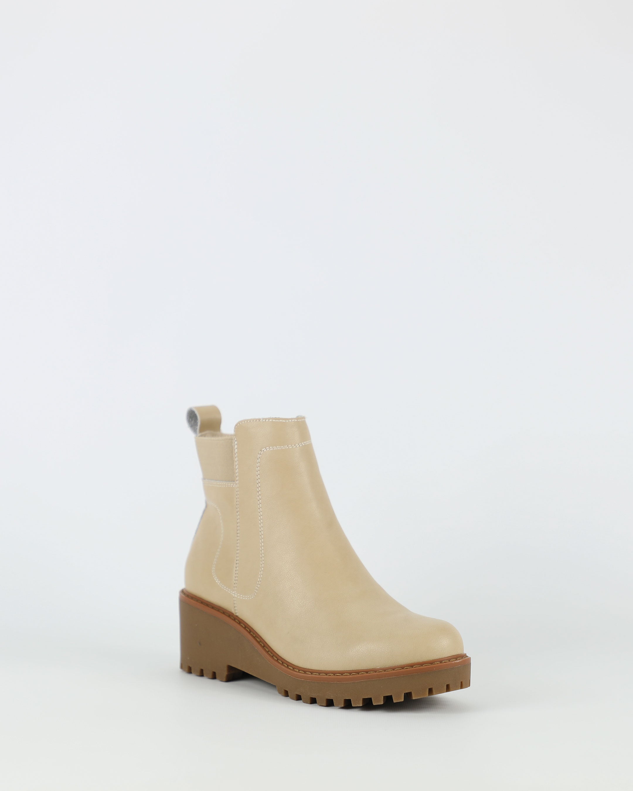 Nicola – Women's Cream Boot by Bay Lane