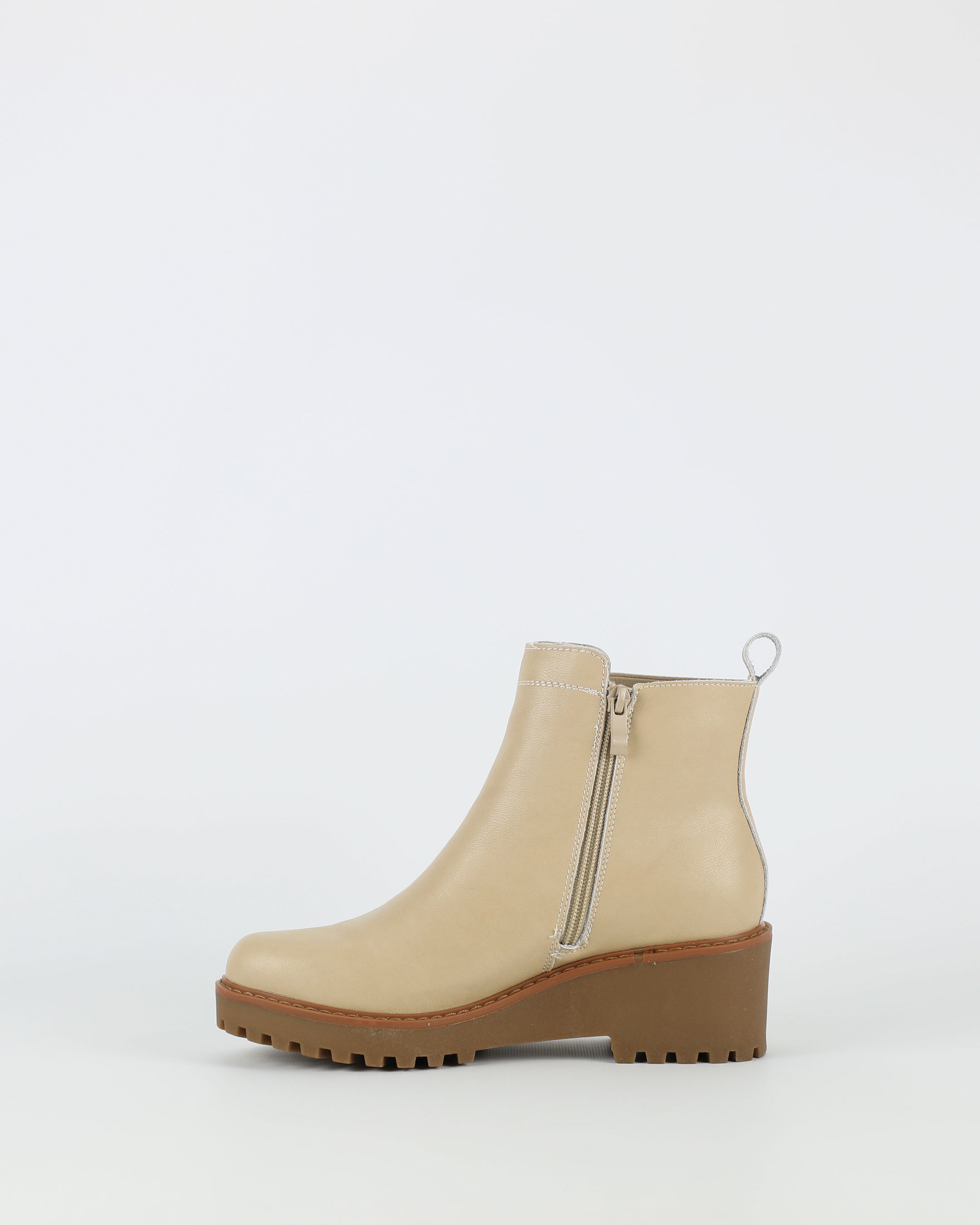 Nicola – Women's Cream Boot by Bay Lane