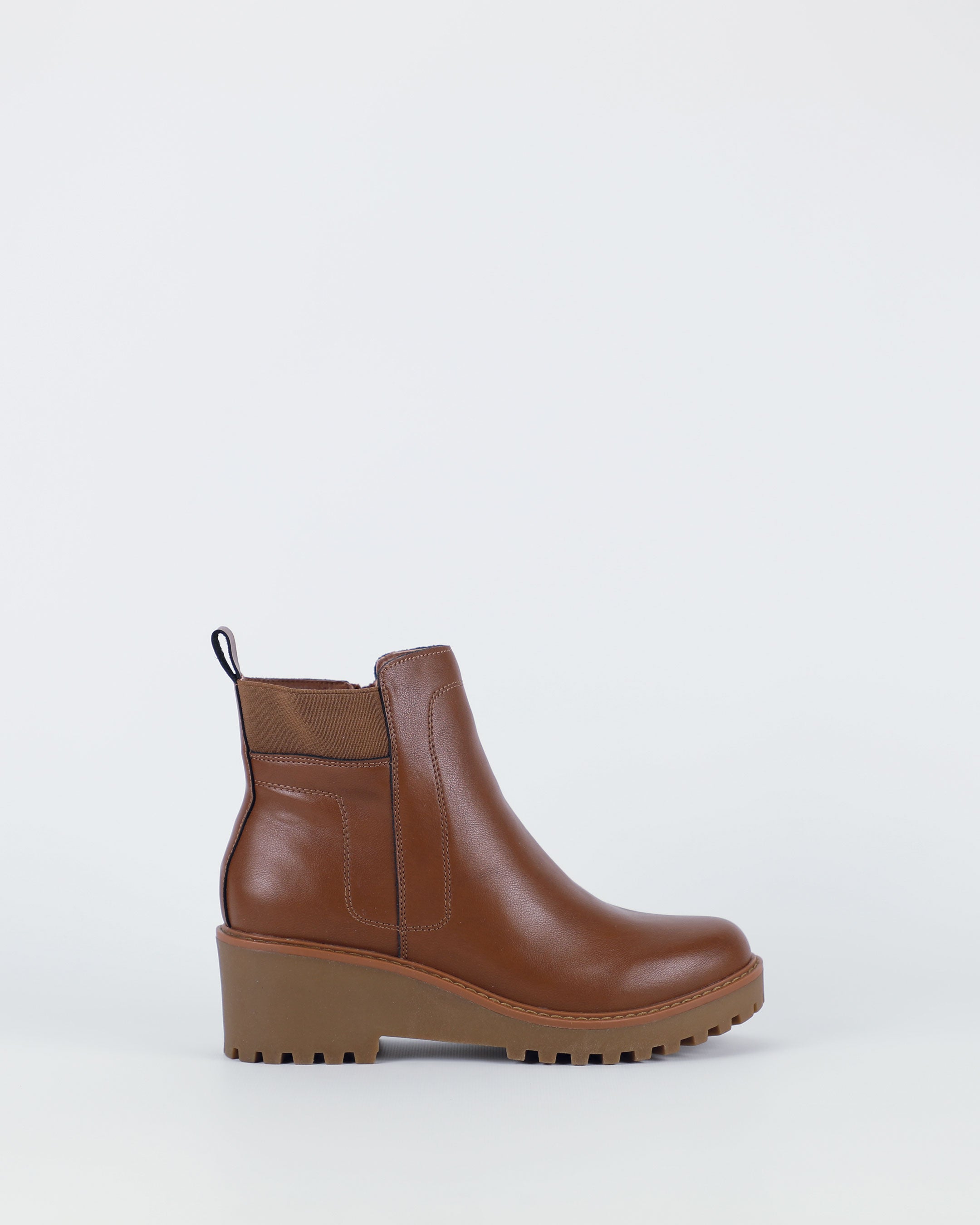 Nicola – Women's Dark Tan Boot by Bay Lane