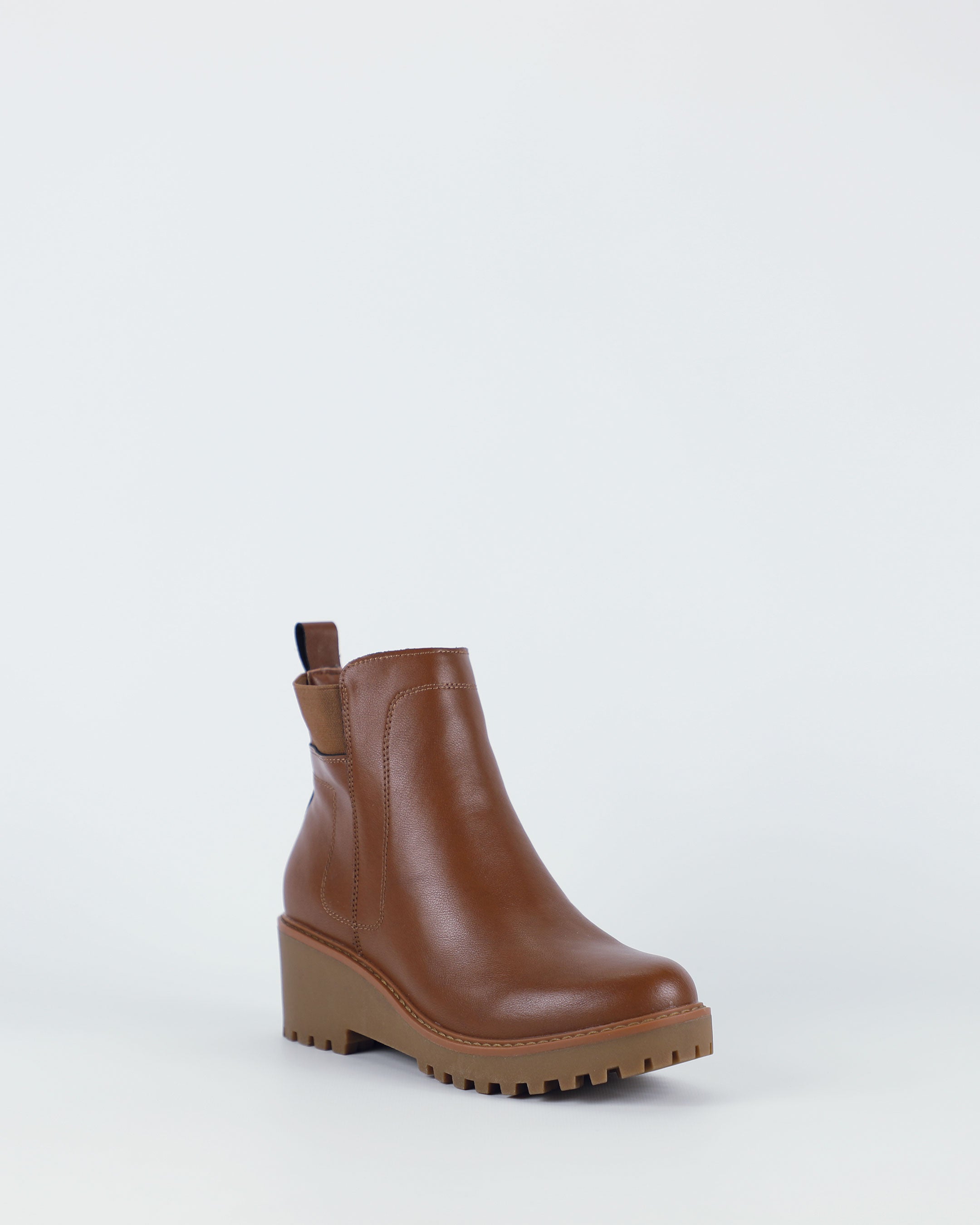 Nicola – Women's Dark Tan Boot by Bay Lane