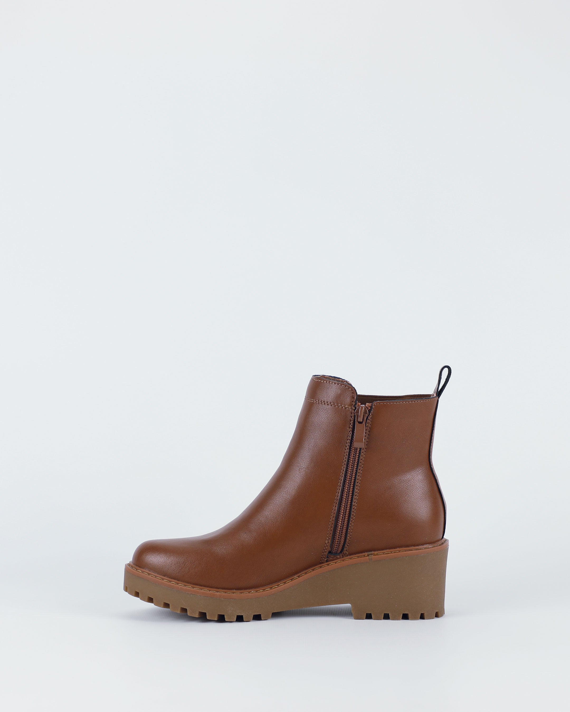 Nicola – Women's Dark Tan Boot by Bay Lane