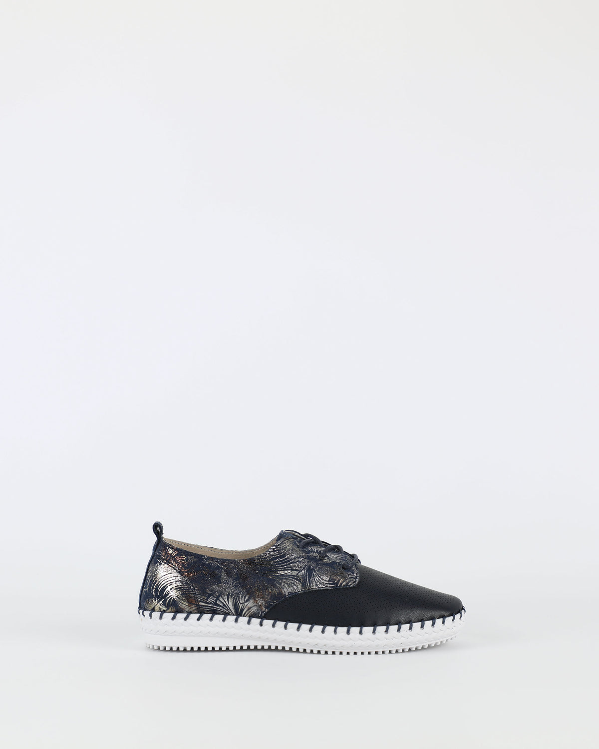 Shimmer – Women's Navy Multi Sneakers by Bay Lane