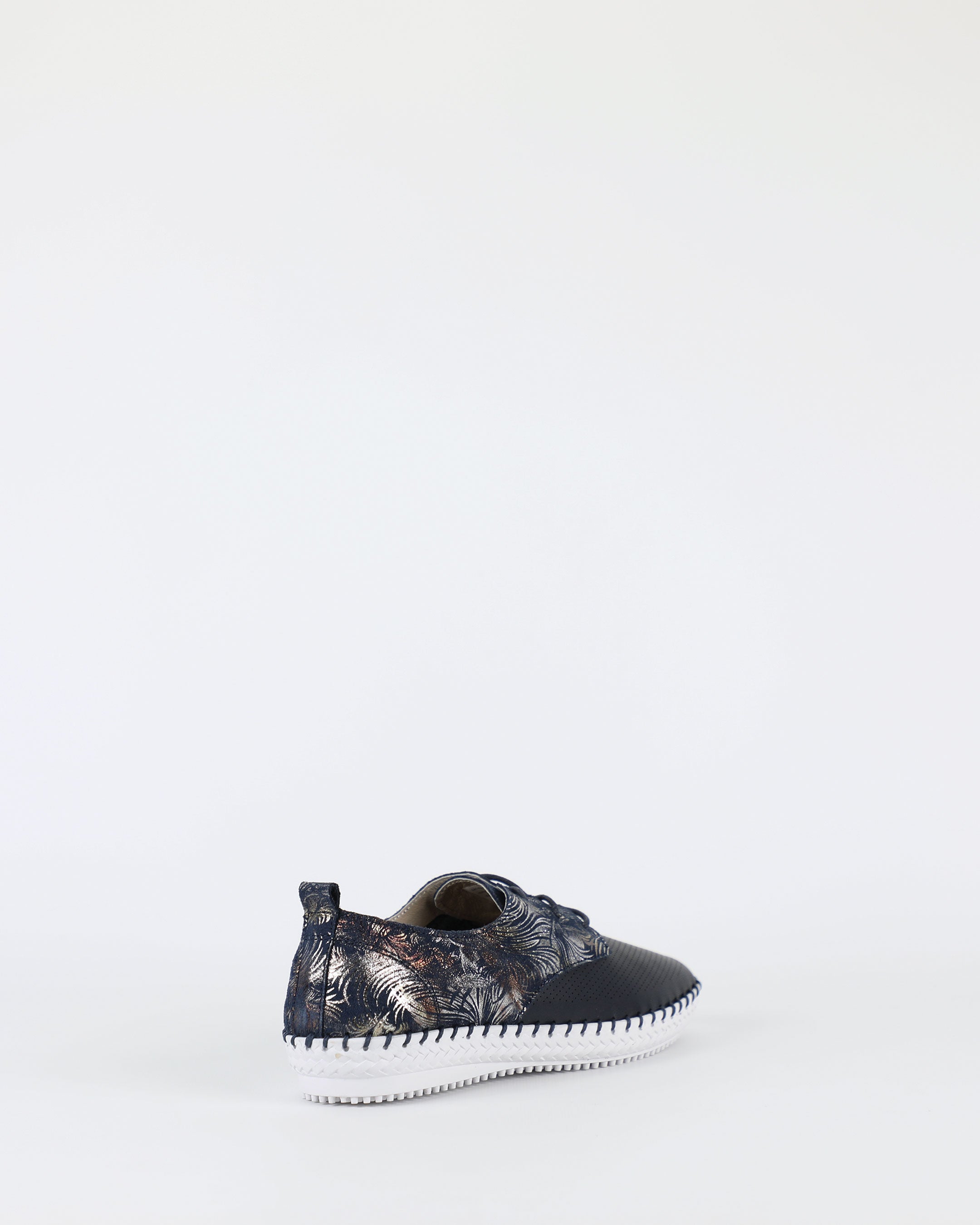 Shimmer – Women's Navy Multi Sneakers by Bay Lane