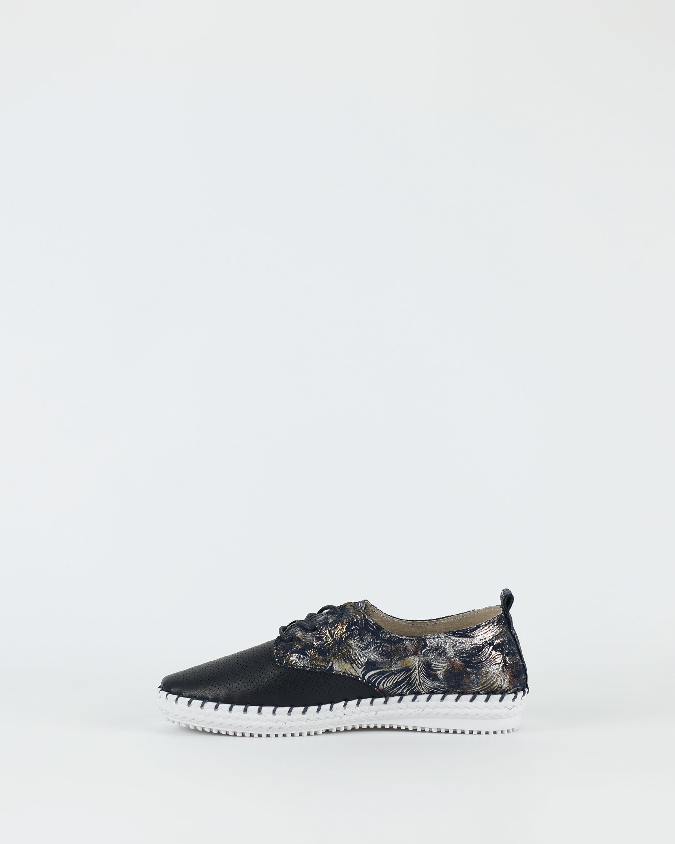Shimmer – Women's Navy Multi Sneakers by Bay Lane