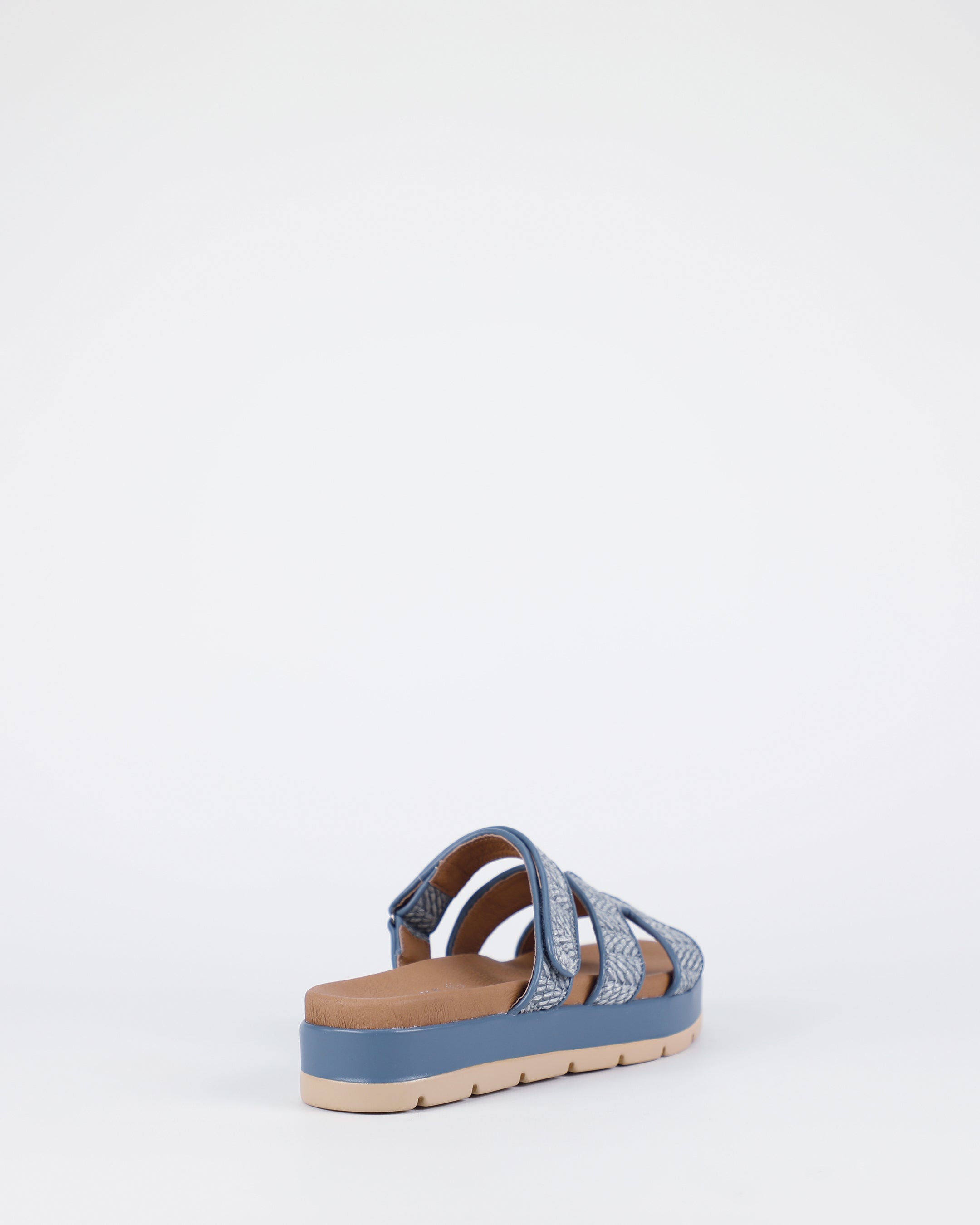 Simone - Denim Raffia