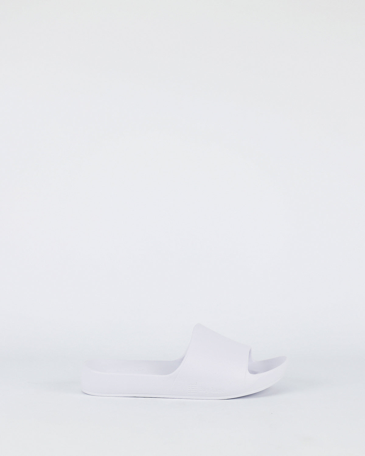 Slider – Women's Lightweight Slides in White by Bay Lane