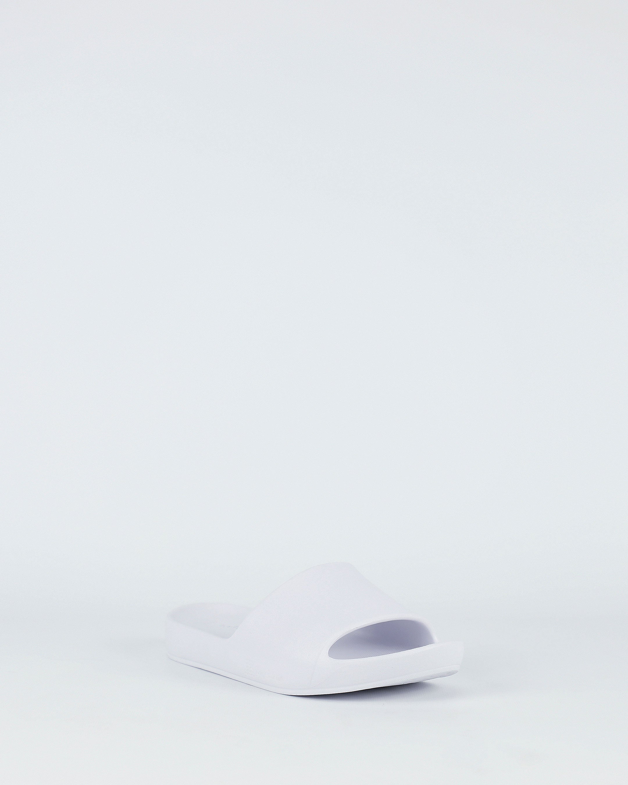 Slider – Women's Lightweight Slides in White by Bay Lane