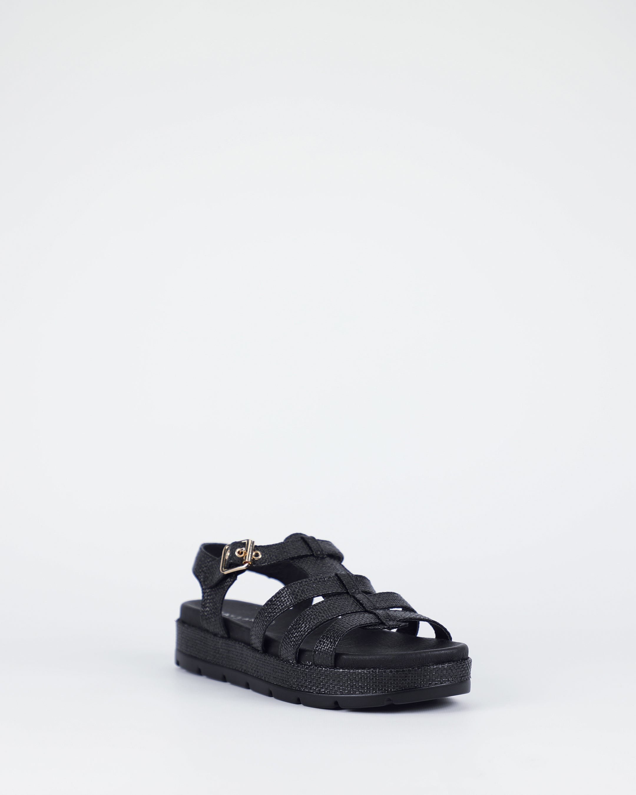Stevie - Black Raffia