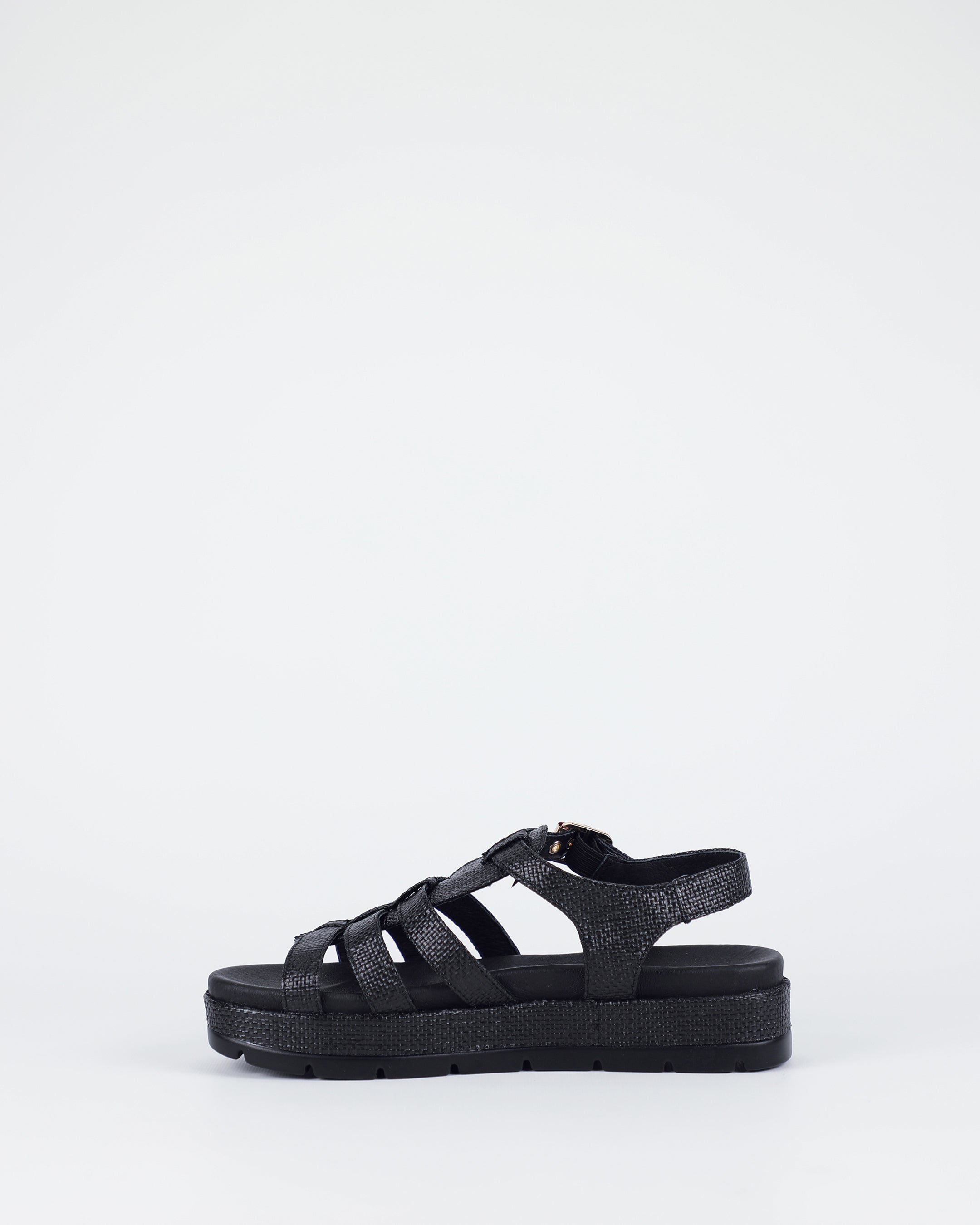 Stevie - Black Raffia